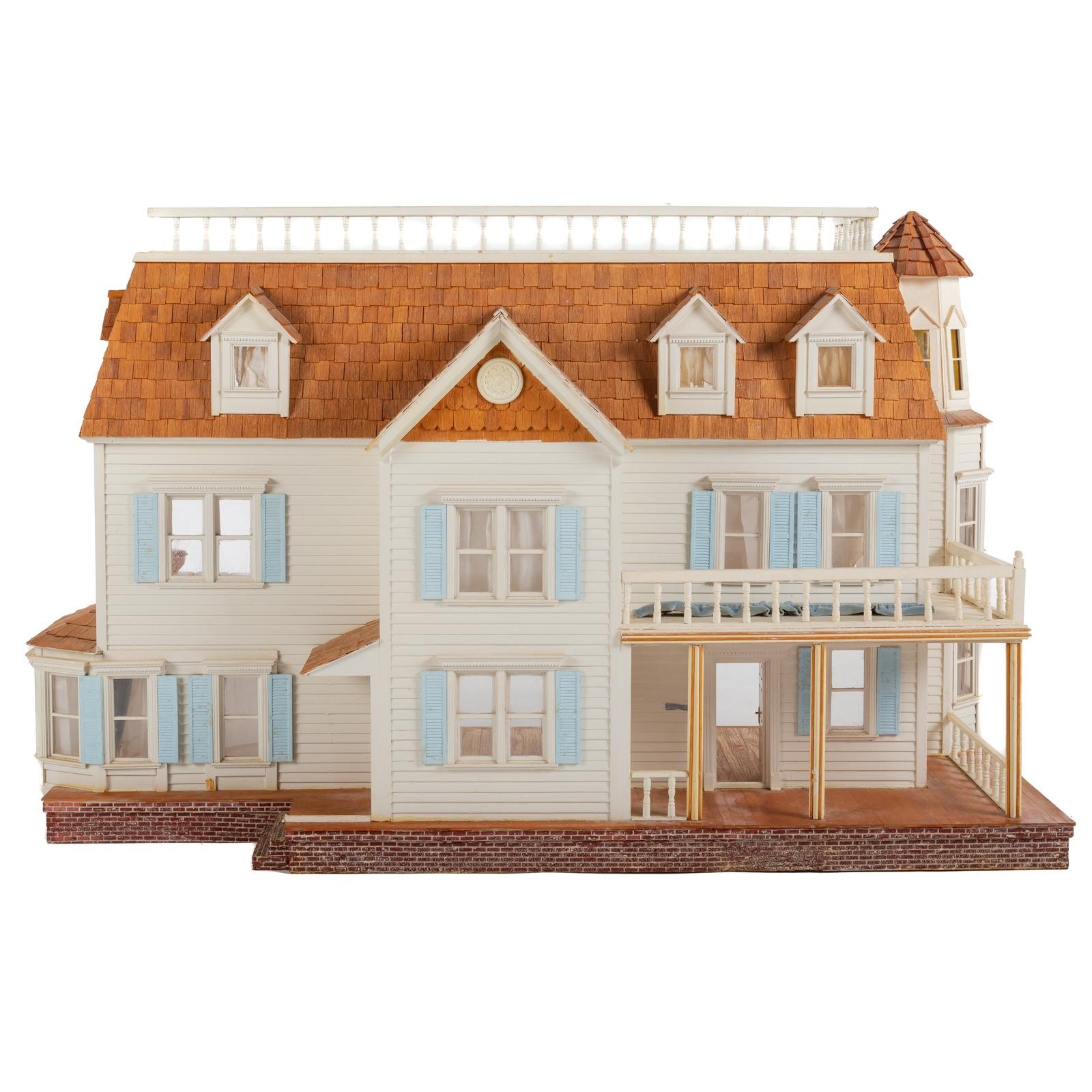 LARGE VICTORIAN STYLE DOLL HOUSE,