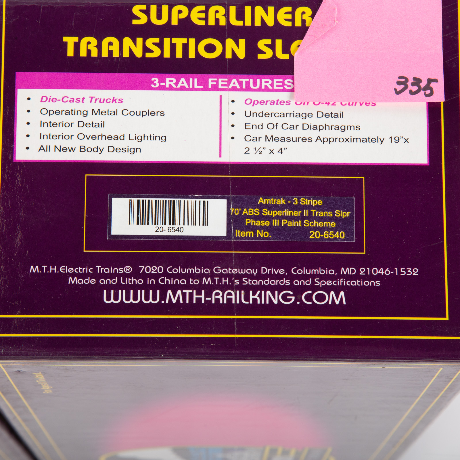 TWO M T H SUPERLINER TRANSITION 36a0f8