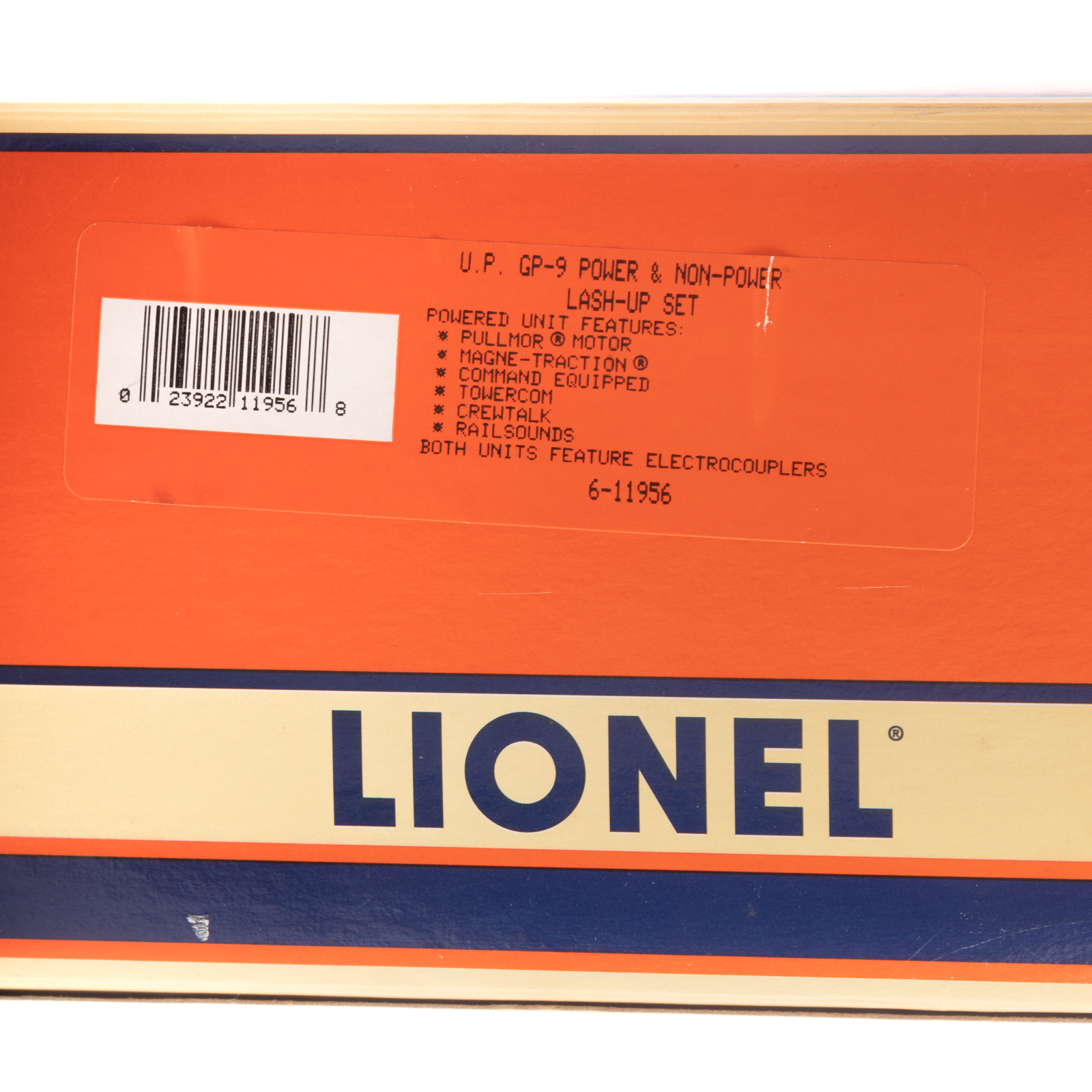 LIONEL U.P. GP-9 LASH-UP SET With