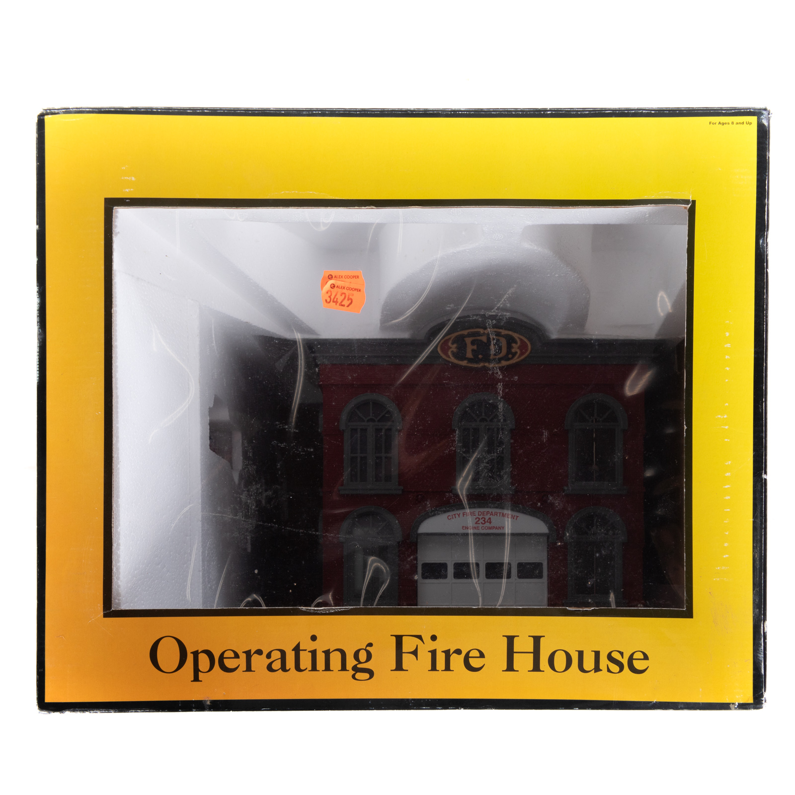 RAIL KING OPERATING FIRE HOUSE