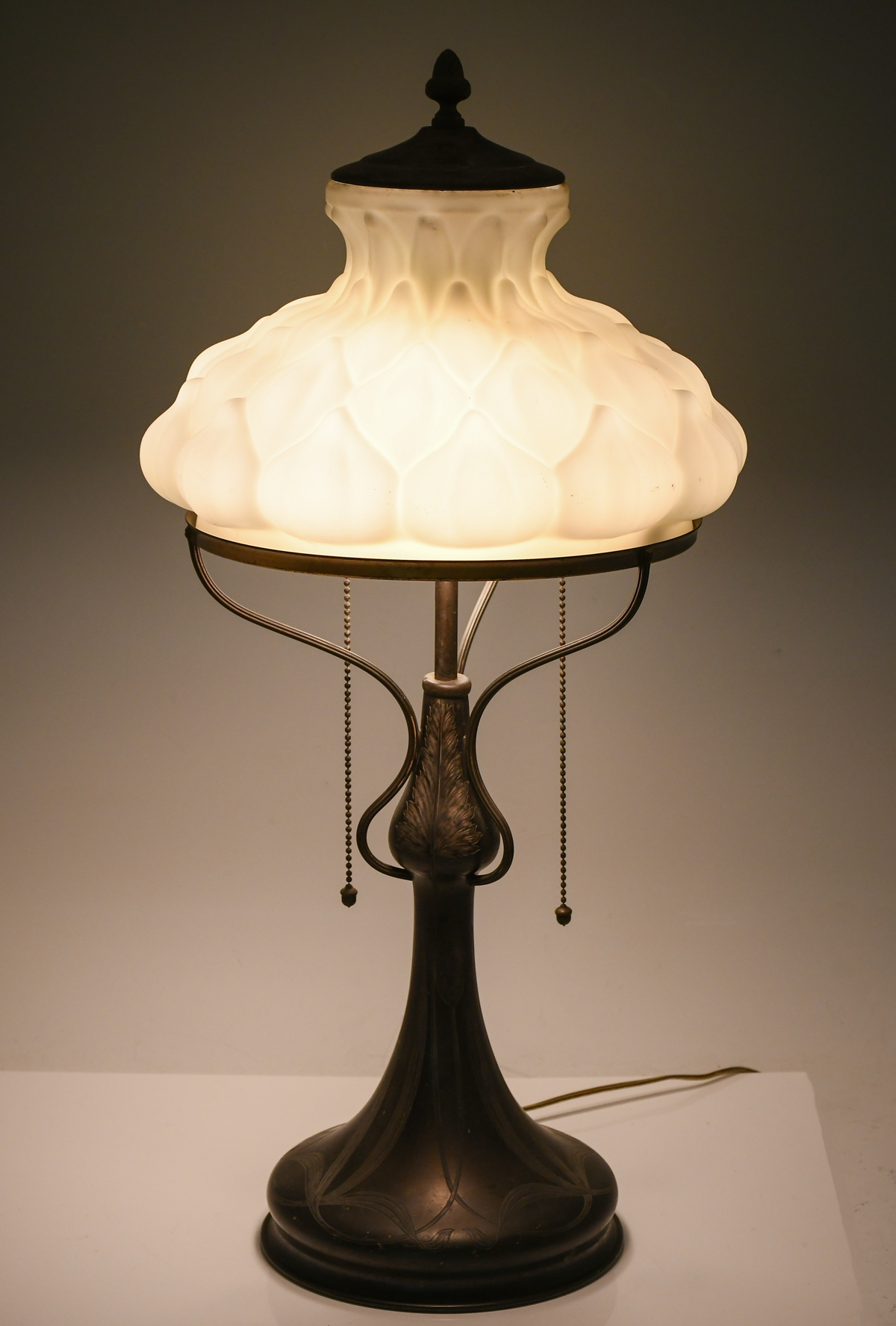 ART NOUVEAU PAIRPOINT TABLE LAMP  36a1fc