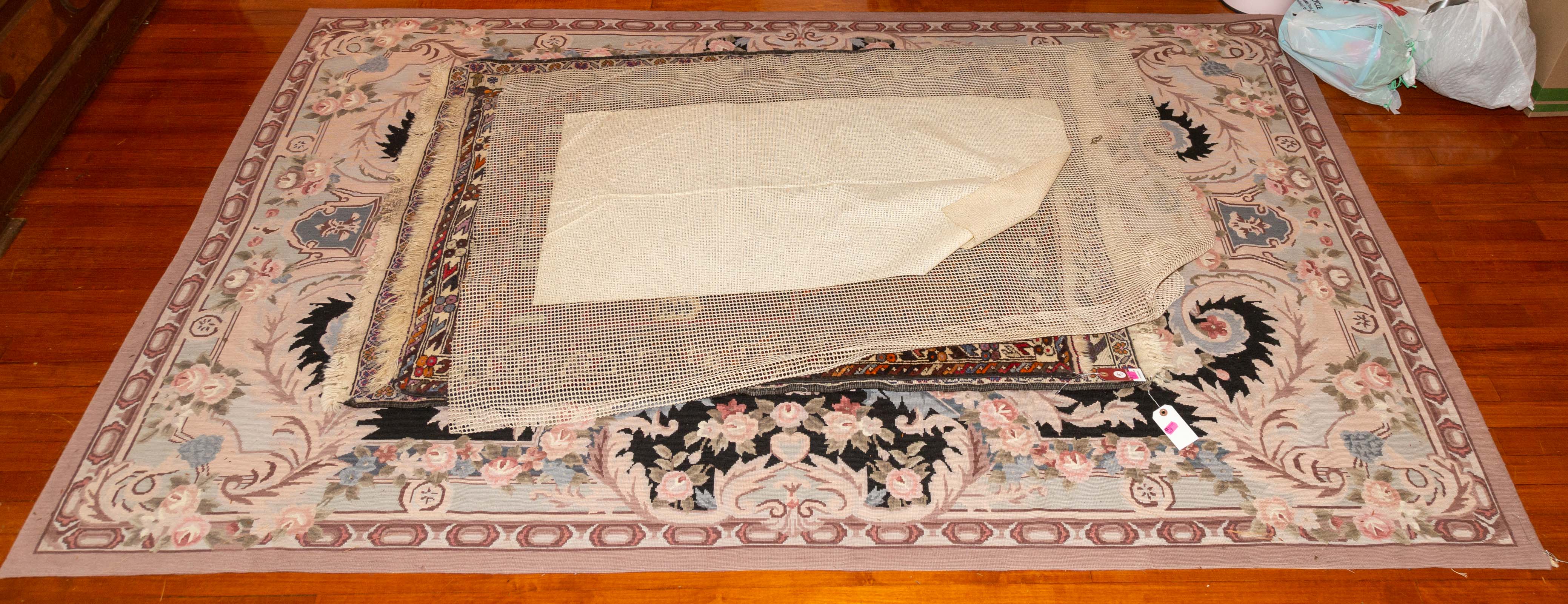 FOUR ASSORTED RUGS Including a