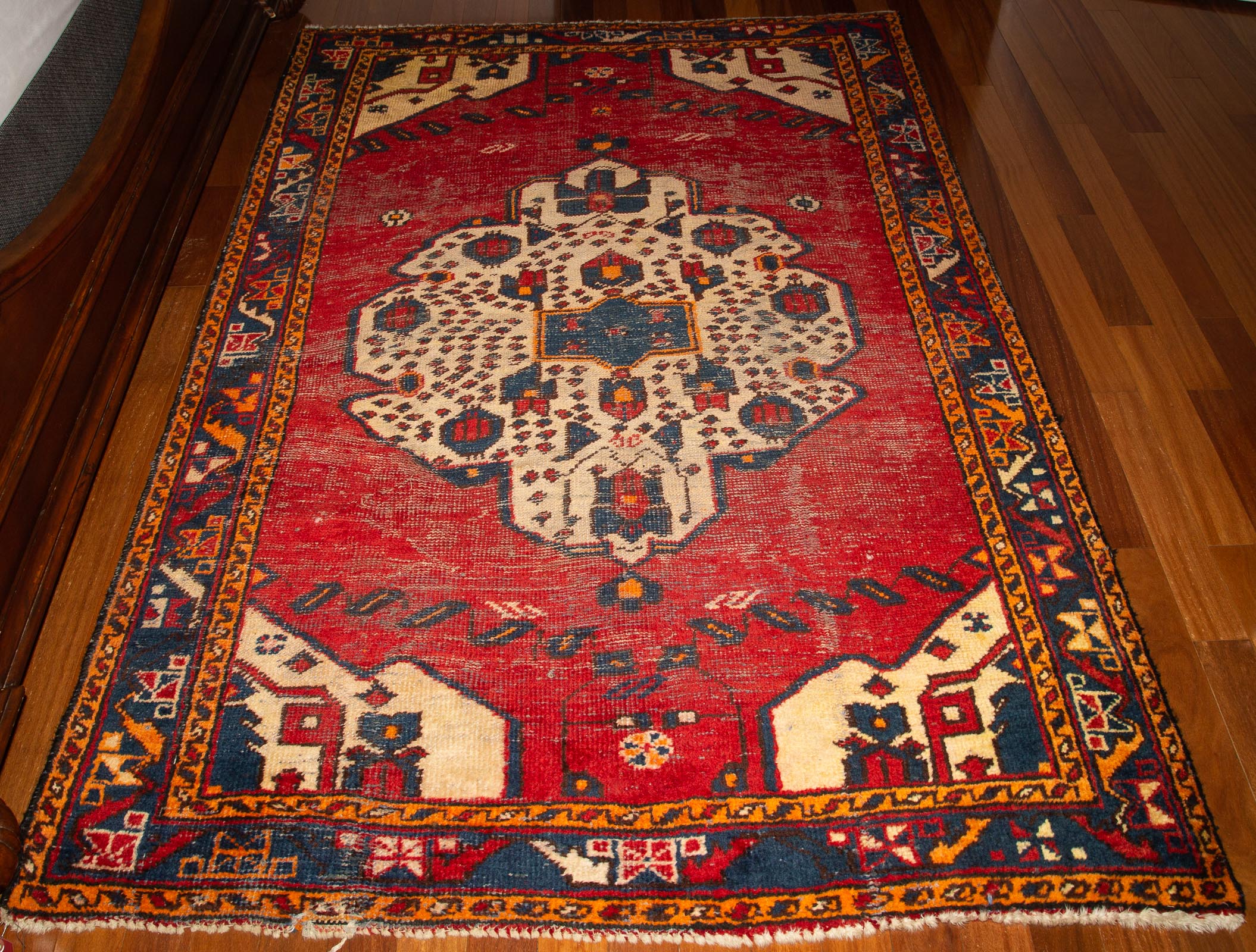 HAMADAN RUG PERSIA 4 5 X 6 6 36a2ed