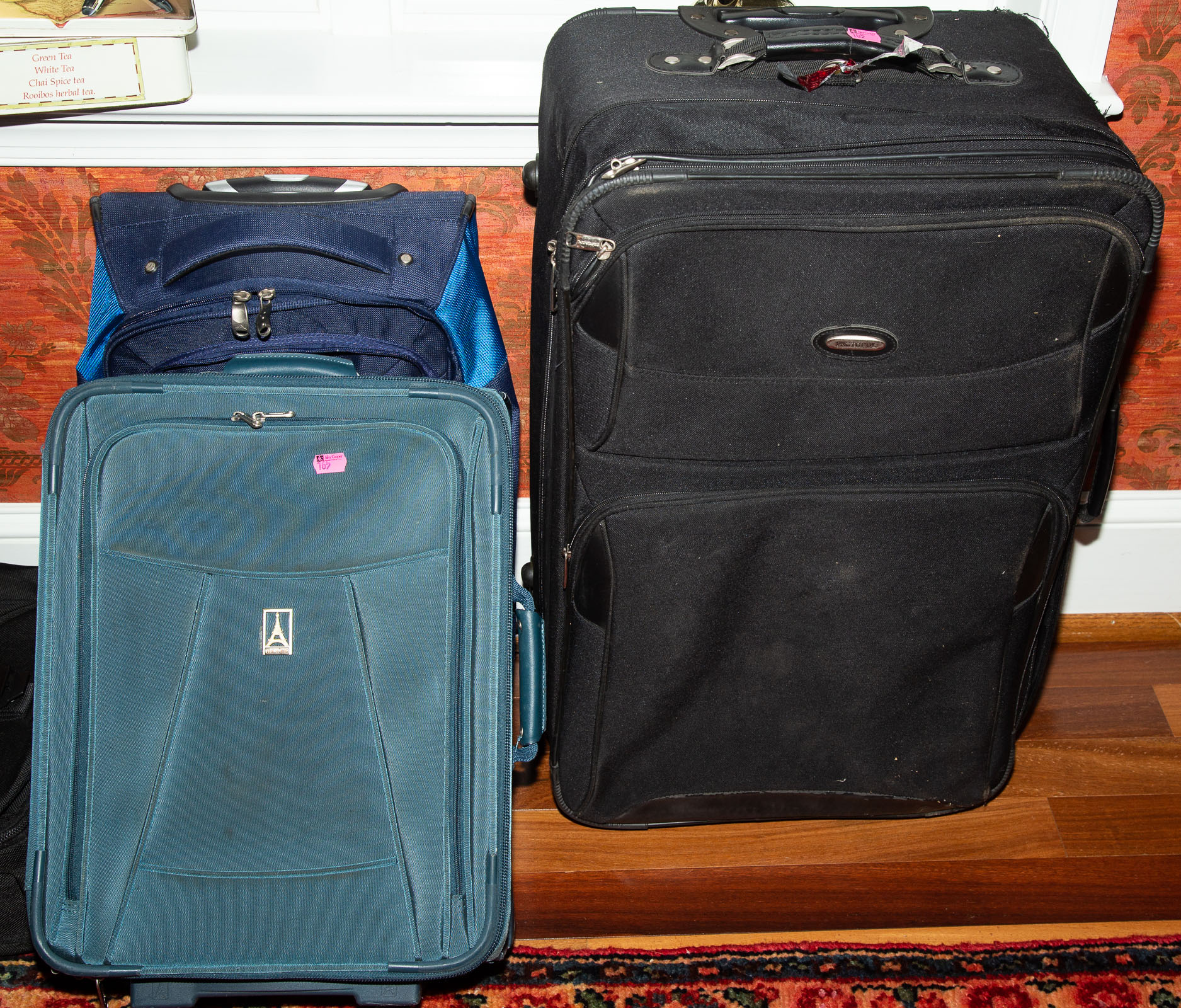 ASSORTED TRAVEL LUGGAGE Including