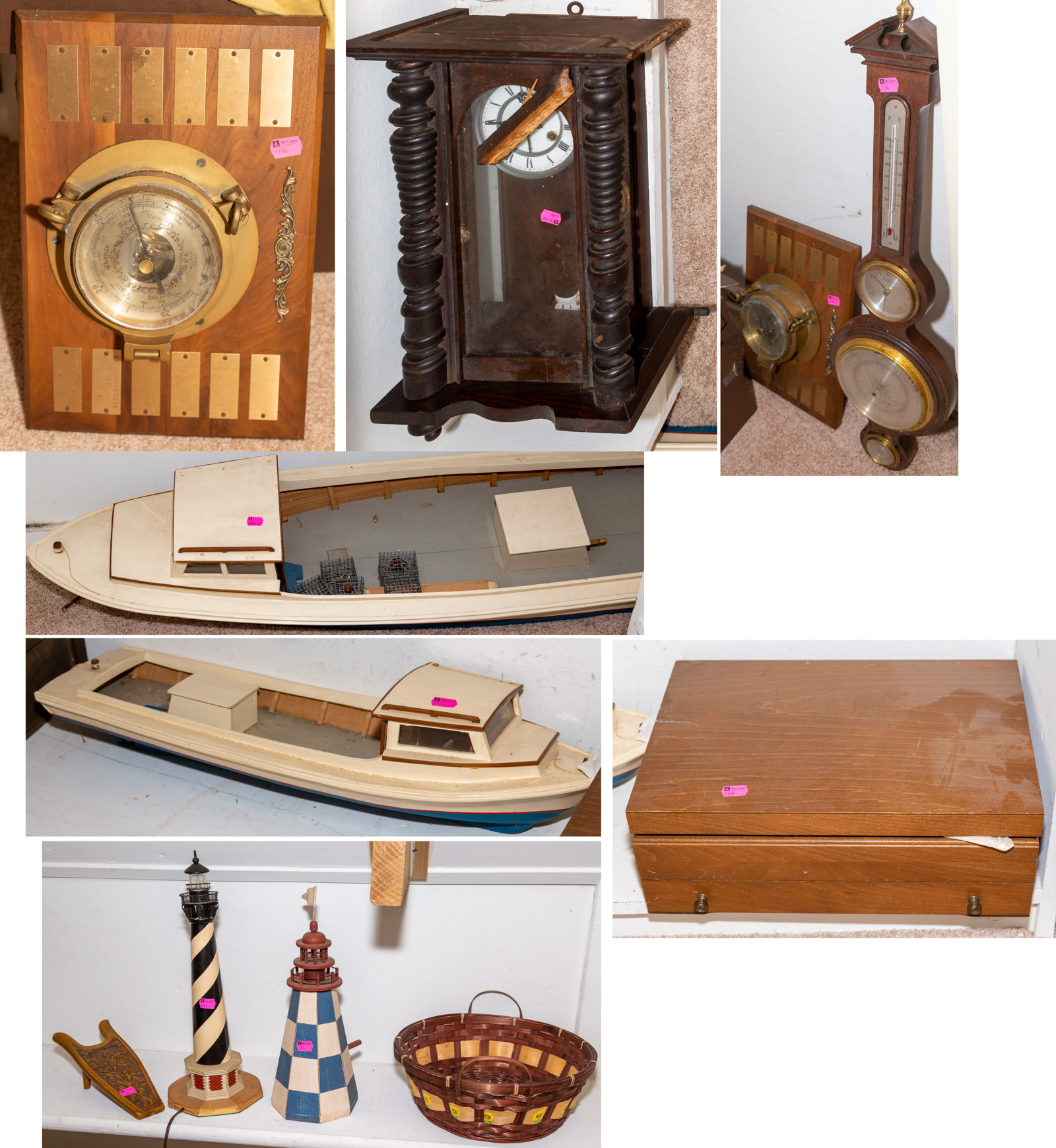 ASSORTED DECORATIVE OBJECTS Two