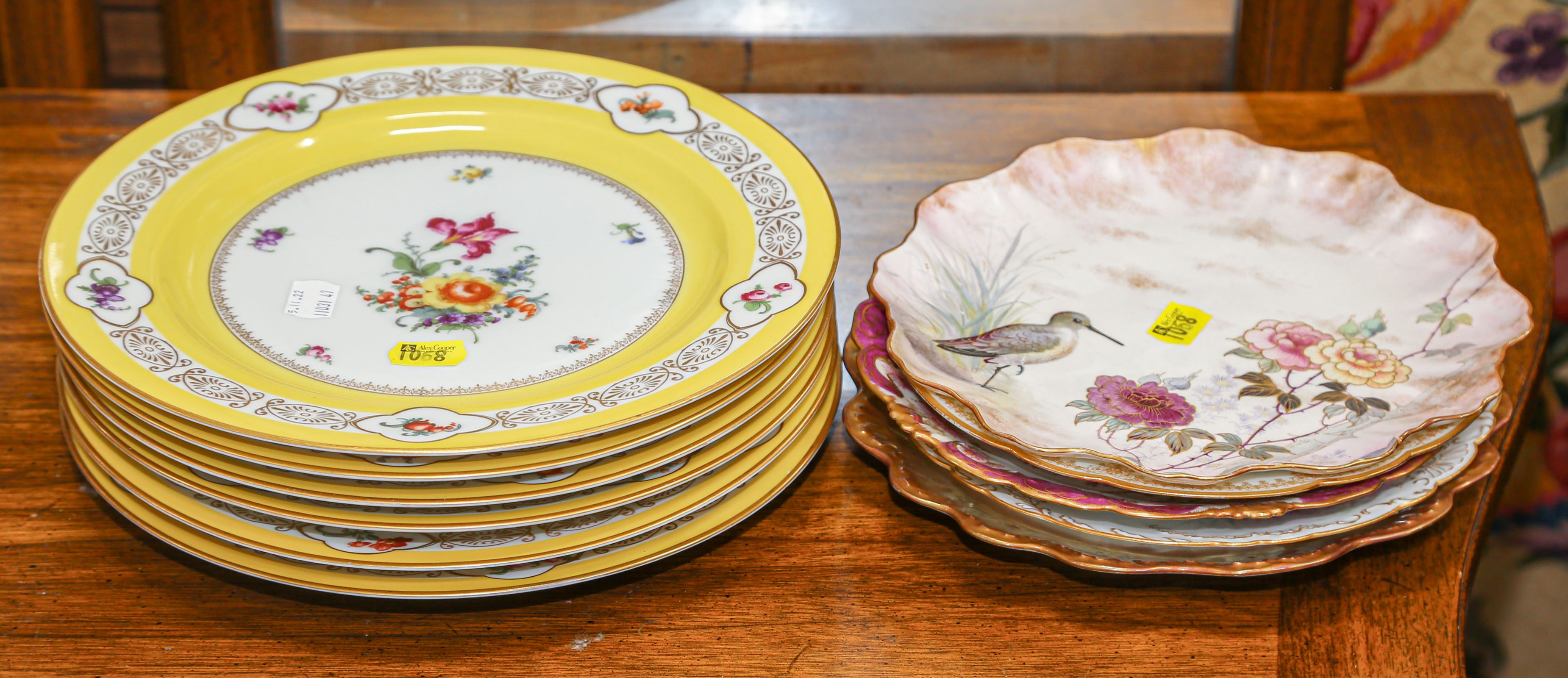 ASSORTMENT OF CHINA Including six