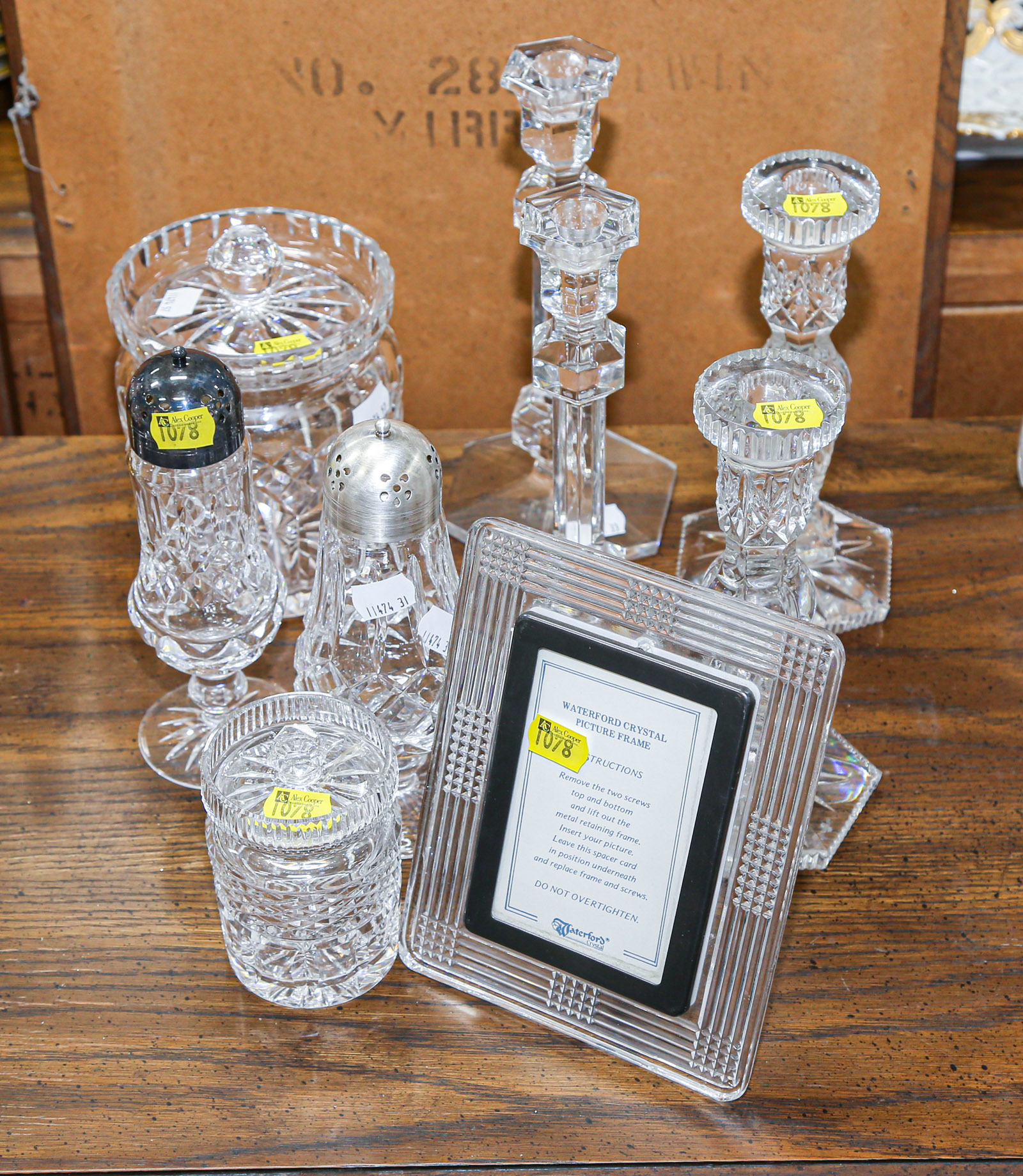 ASSORTED WATERFORD ITEMS Including