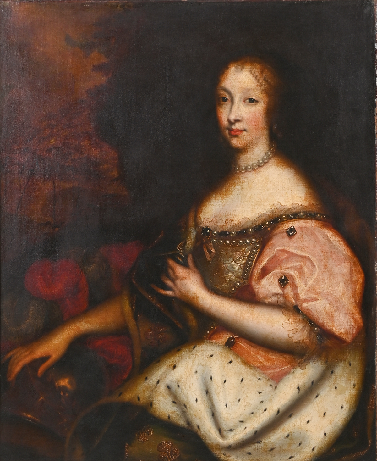 FINE EARLY PORTRAIT OF HENRIETTA  36a404