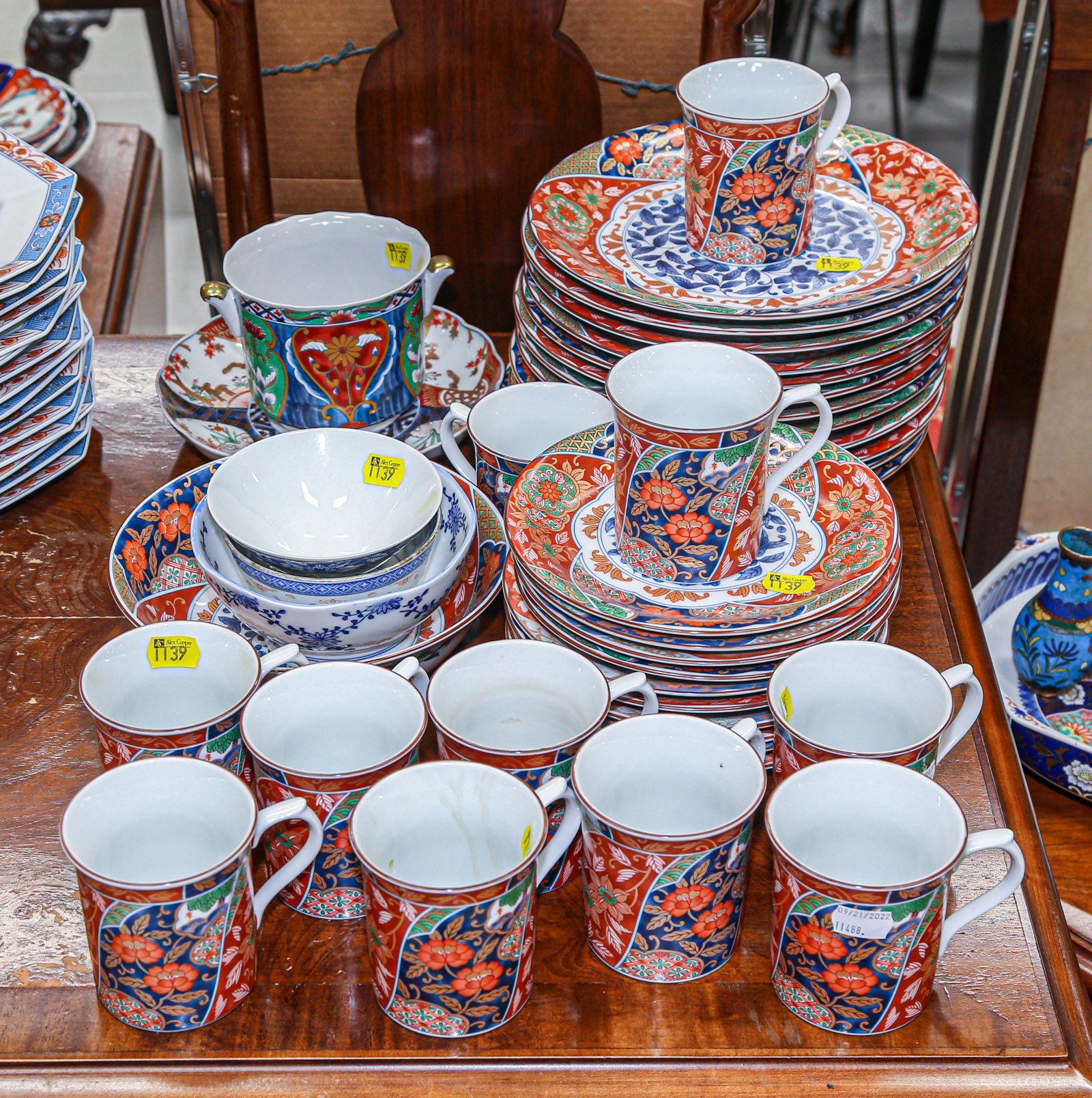 ASSORTED CHINA Including a partial