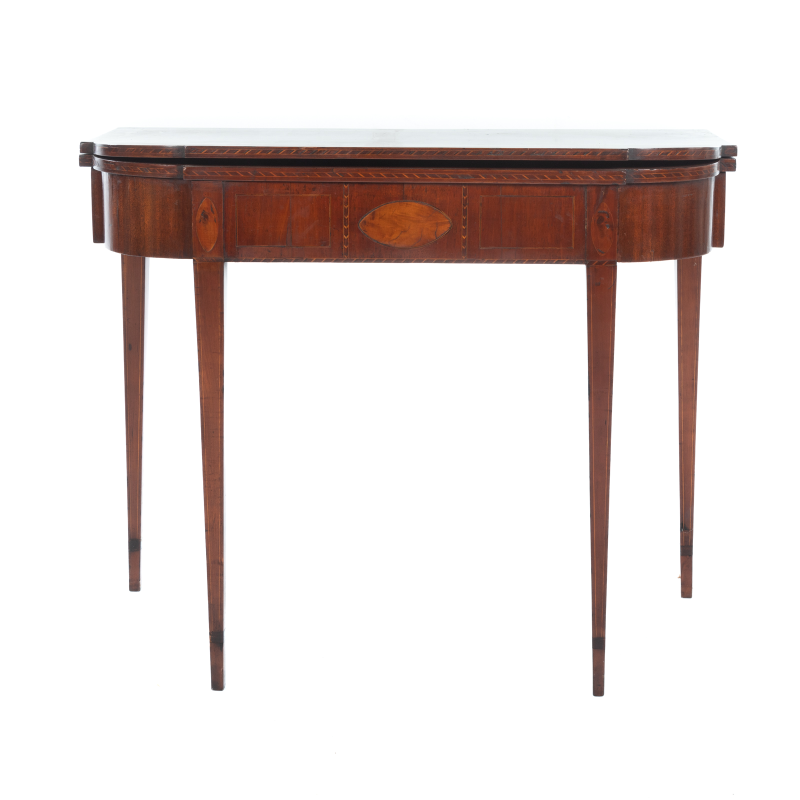 FEDERAL MAHOGANY INLAID GAMES TABLE