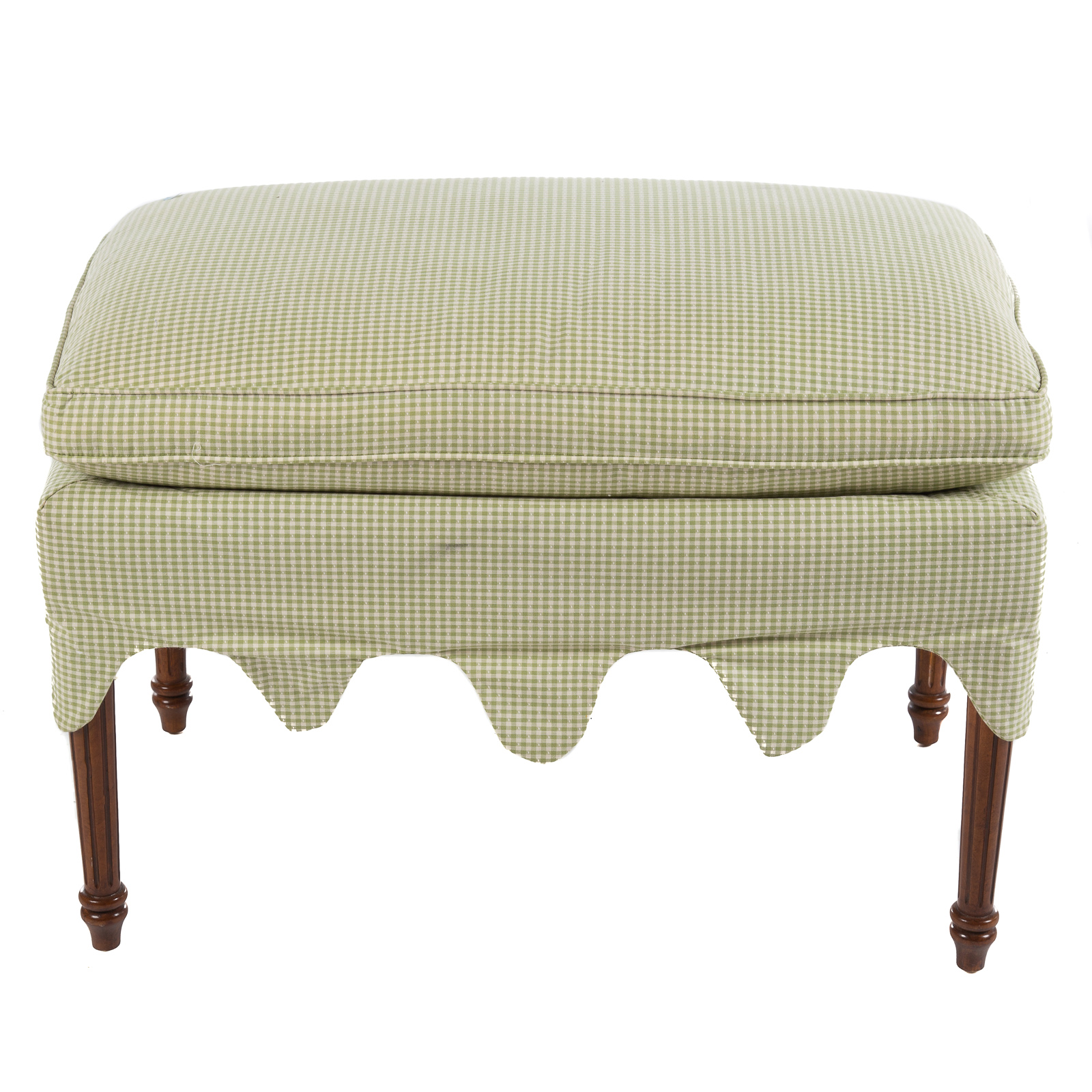 LOUIS XVI STYLE UPHOLSTERED BENCH