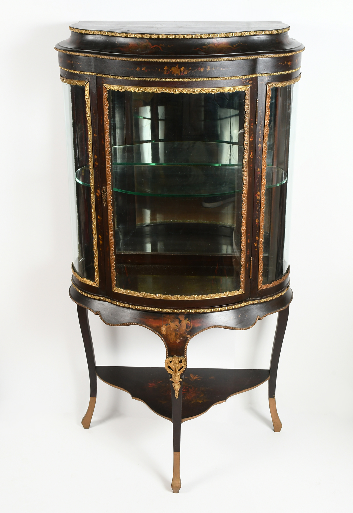 DECORATED VITRINE DISPLAY CABINET  36a52f