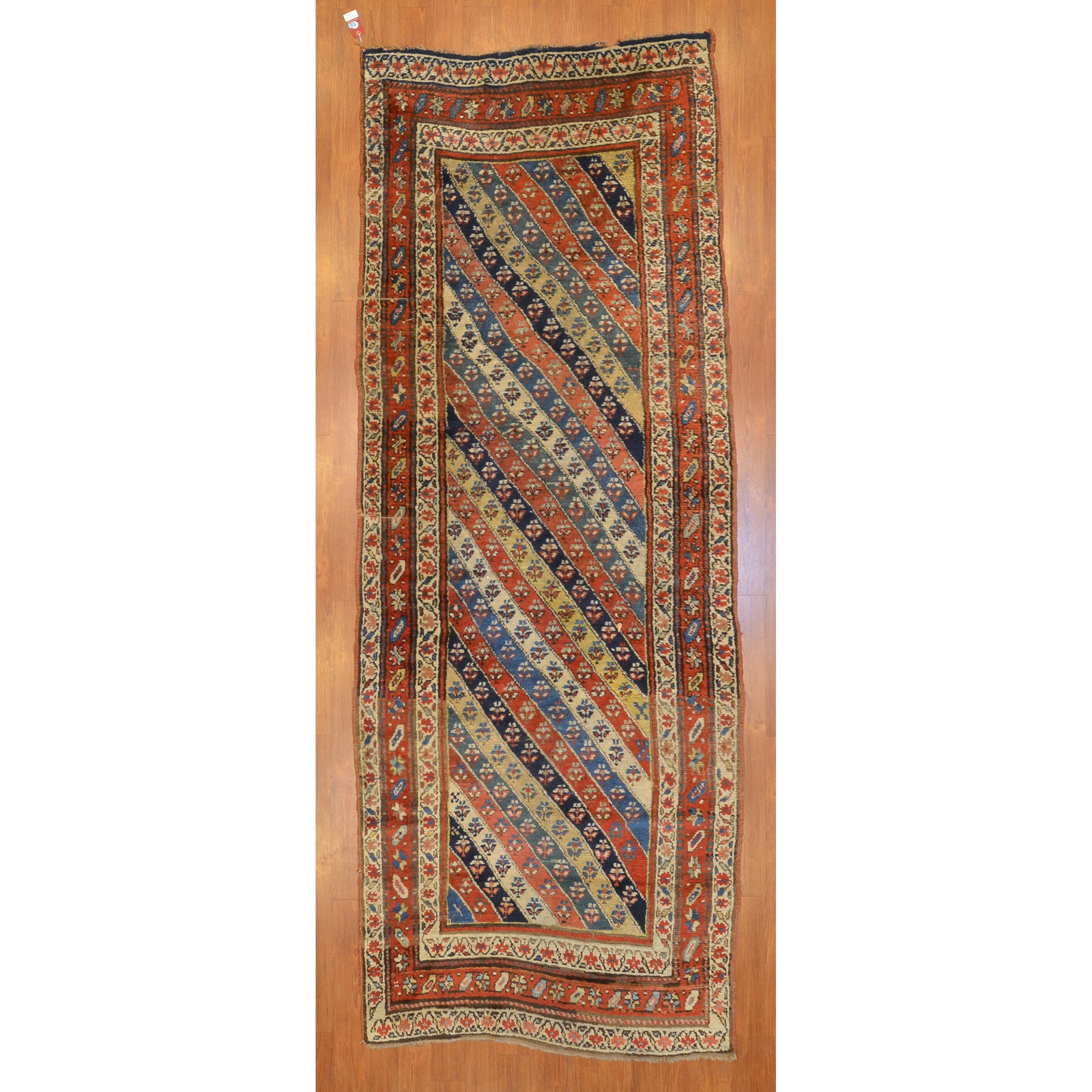 ANTIQUE KAZAK RUNNER, CAUCASUS,