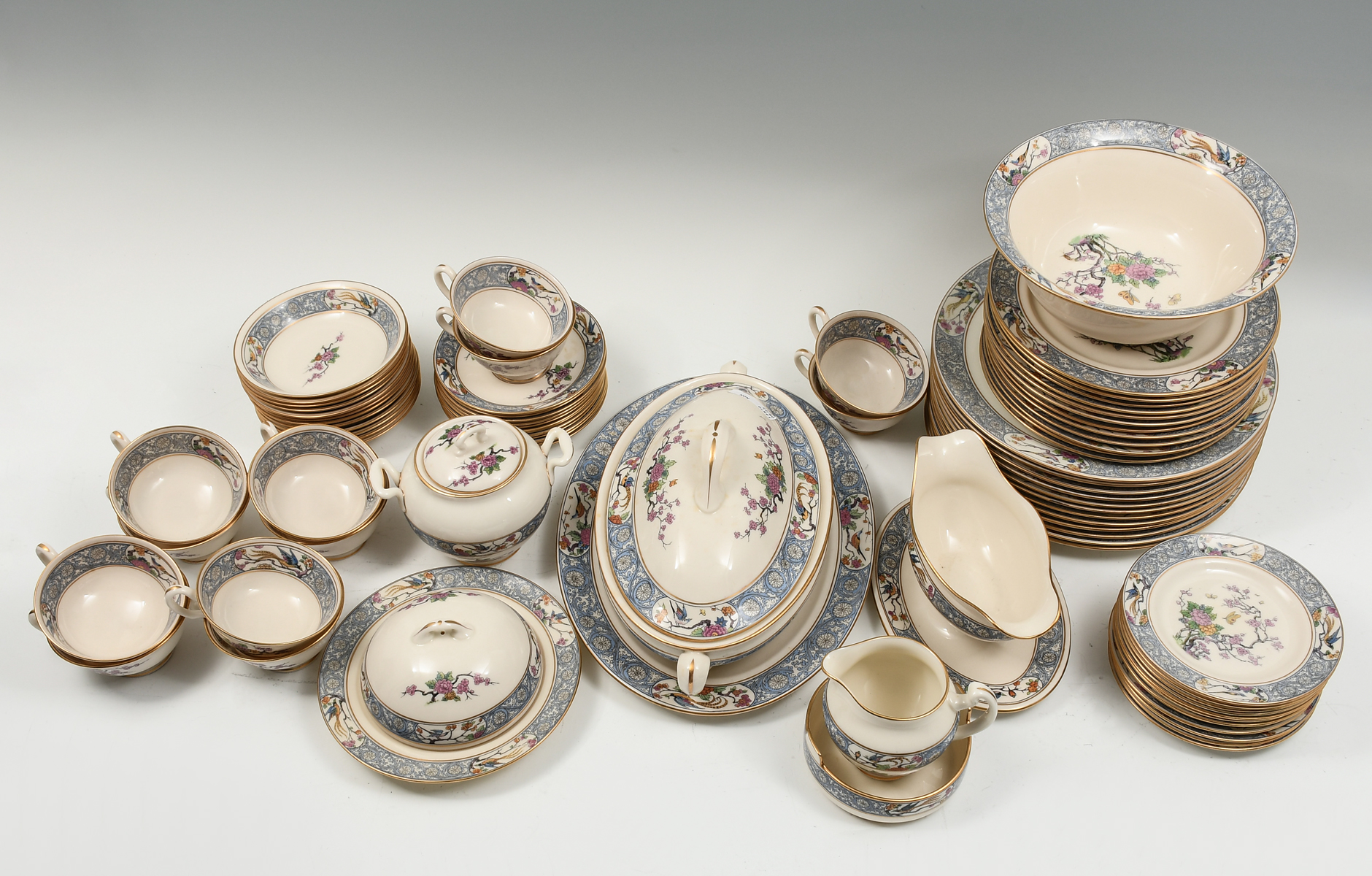 80 PC. LENOX MING PATTERN CHINA