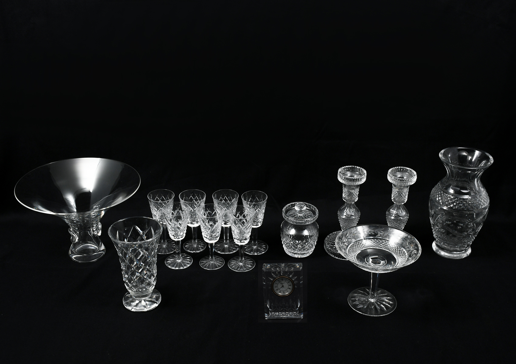 15 PC WATERFORD STEUBEN CRYSTAL 36a595