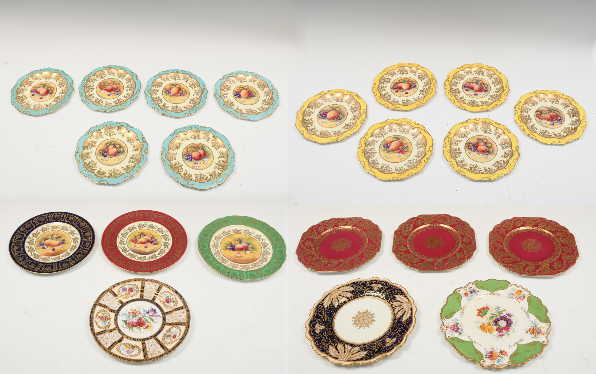 21 PC. PARAGON PLATE COLLECTION: