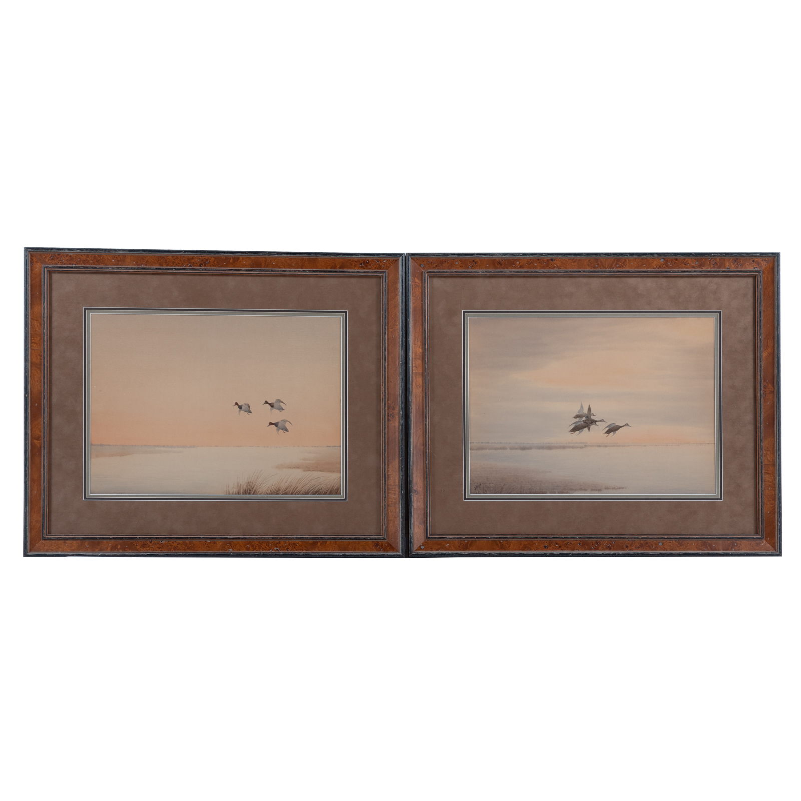 JOSEPH DAY KNAP. PAIR OF FRAMED