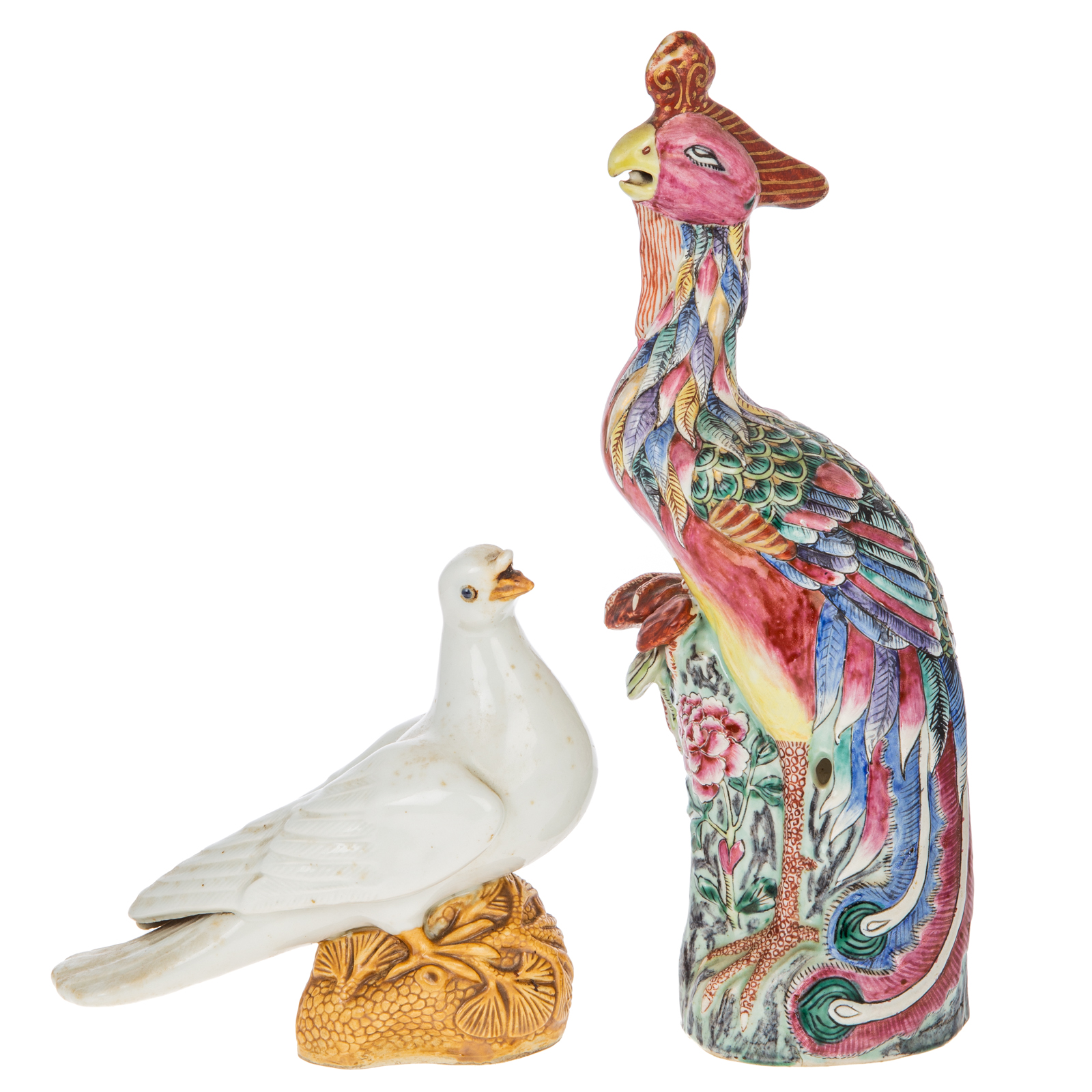 CHINESE EXPORT PHOENIX & DOVE Modern