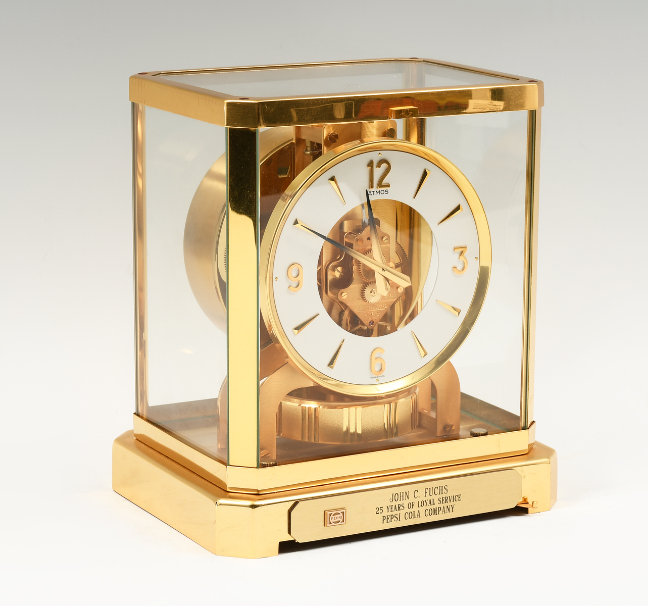 LE COULTRE 15 JEWEL ATMOS CLOCK: