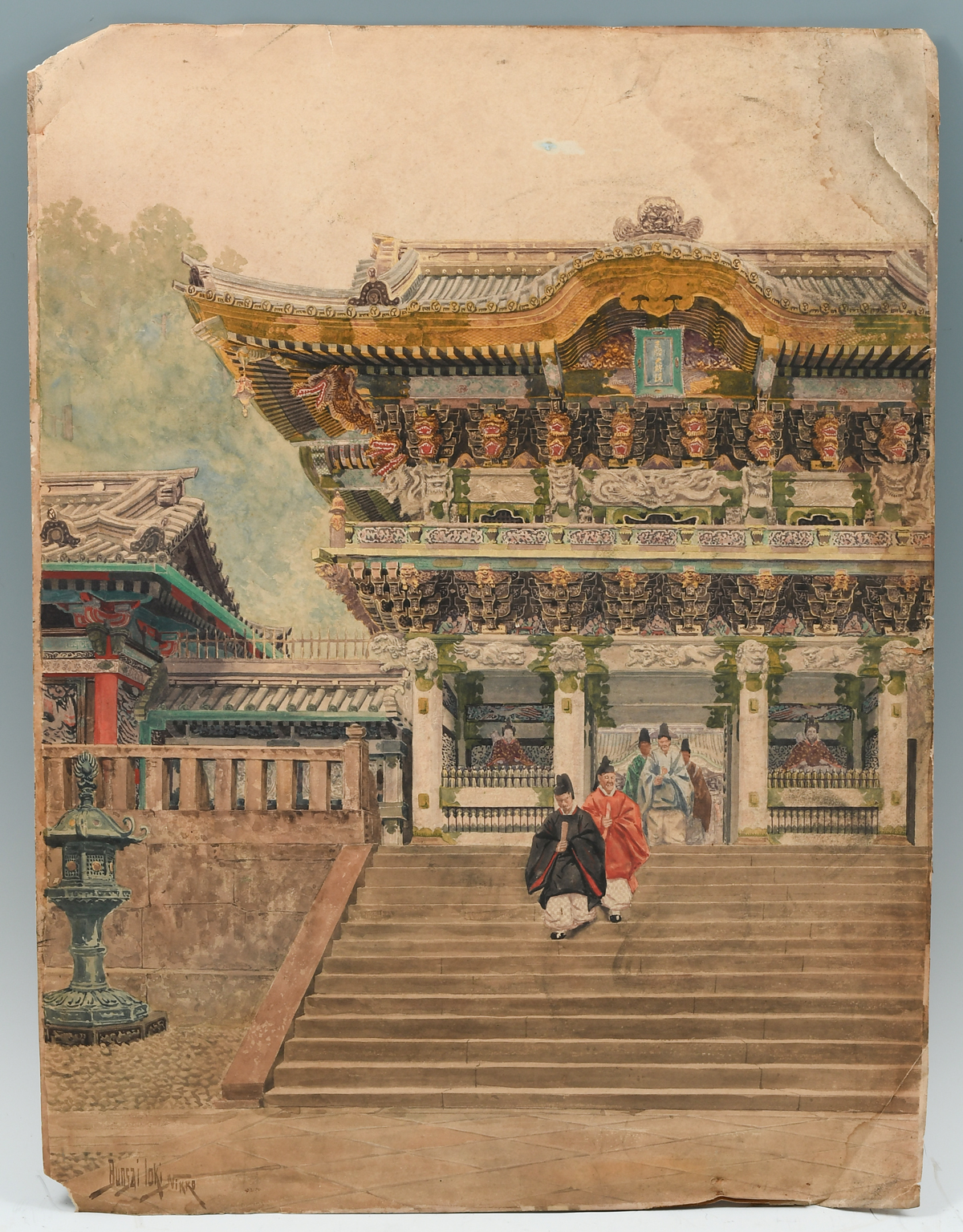 IOKI, Bunsai, (Japanese, 1863-1906):