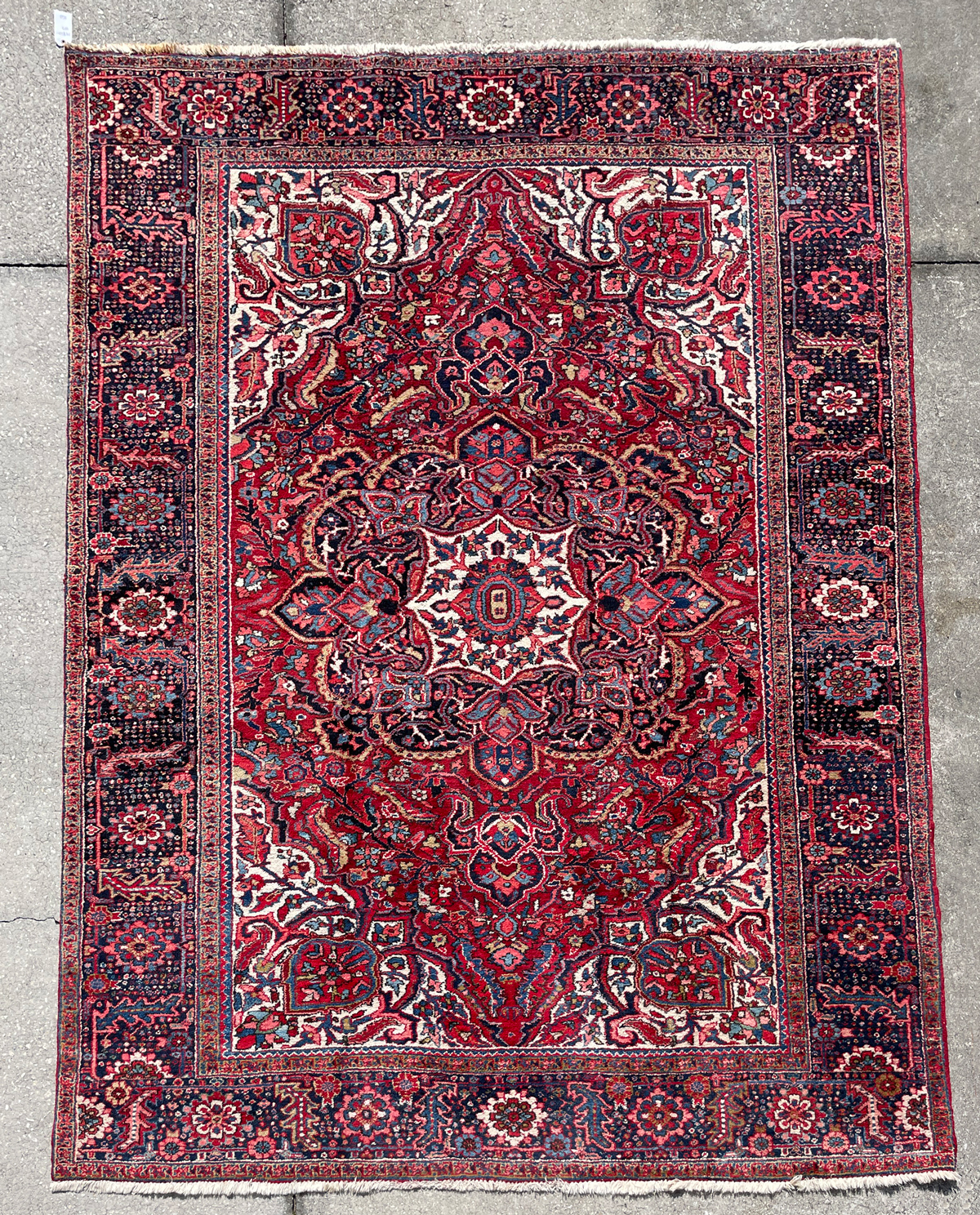 PERSIAN HERIZ HAND KNOTTED WOOL 36a6b0