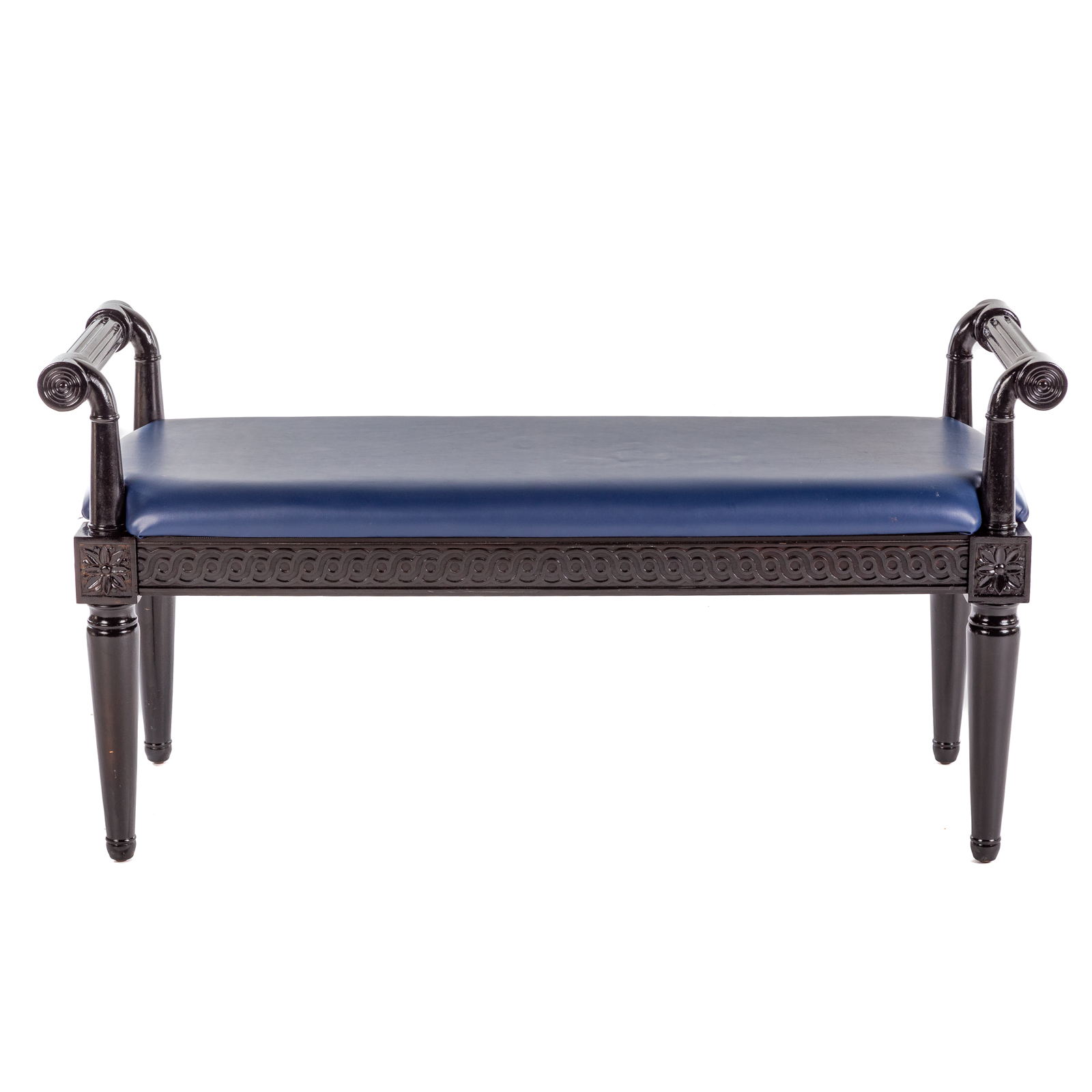 REGENCY STYLE EBONIZED WOOD CARVED 36a70b