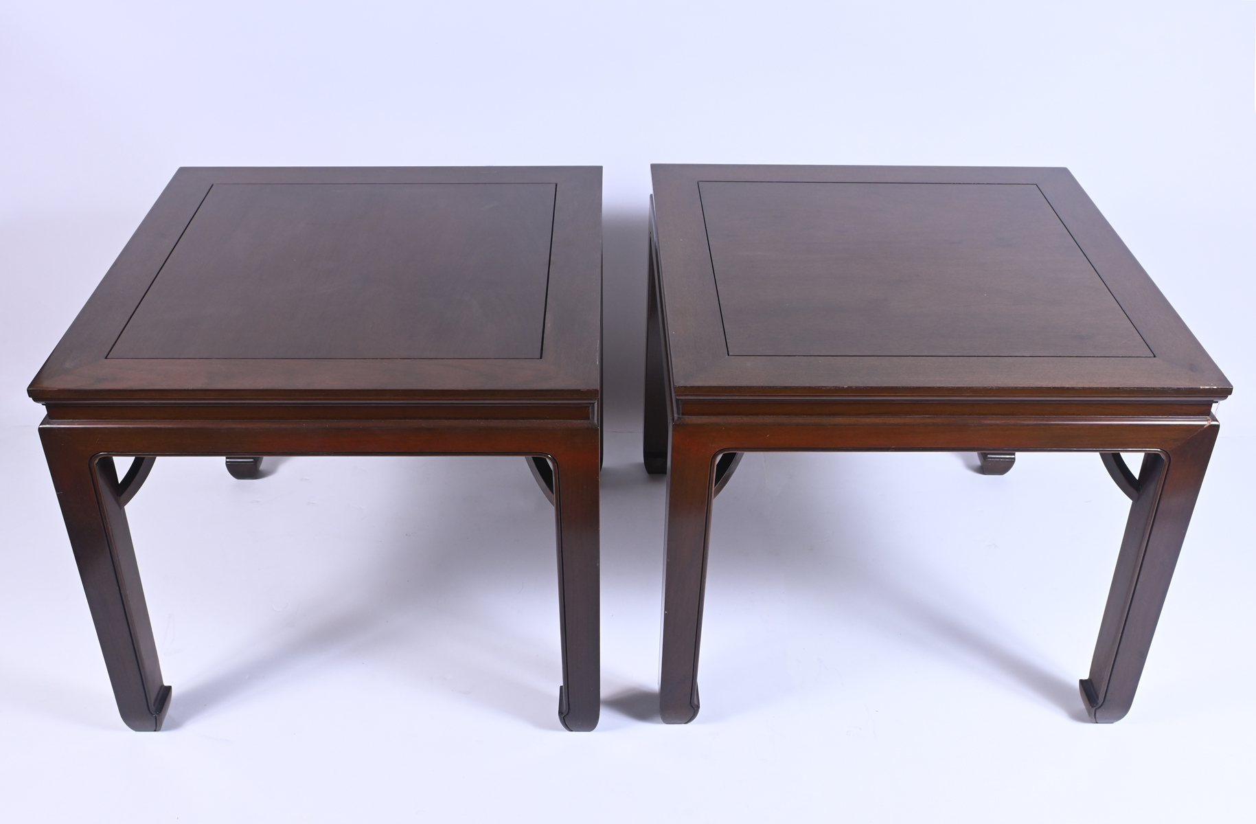 PAIR OF CHINESE ROSEWOOD MING STYLE