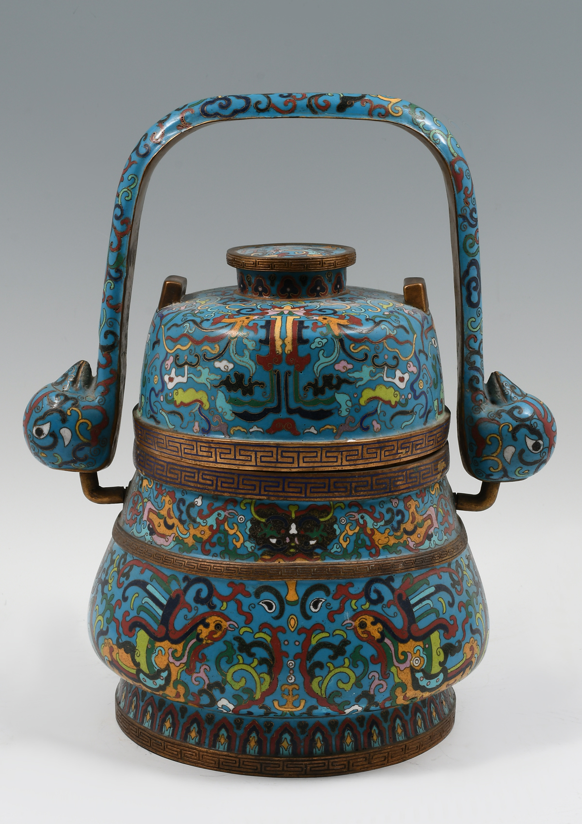 19TH-CENTURY CHINESE CLOISONNE