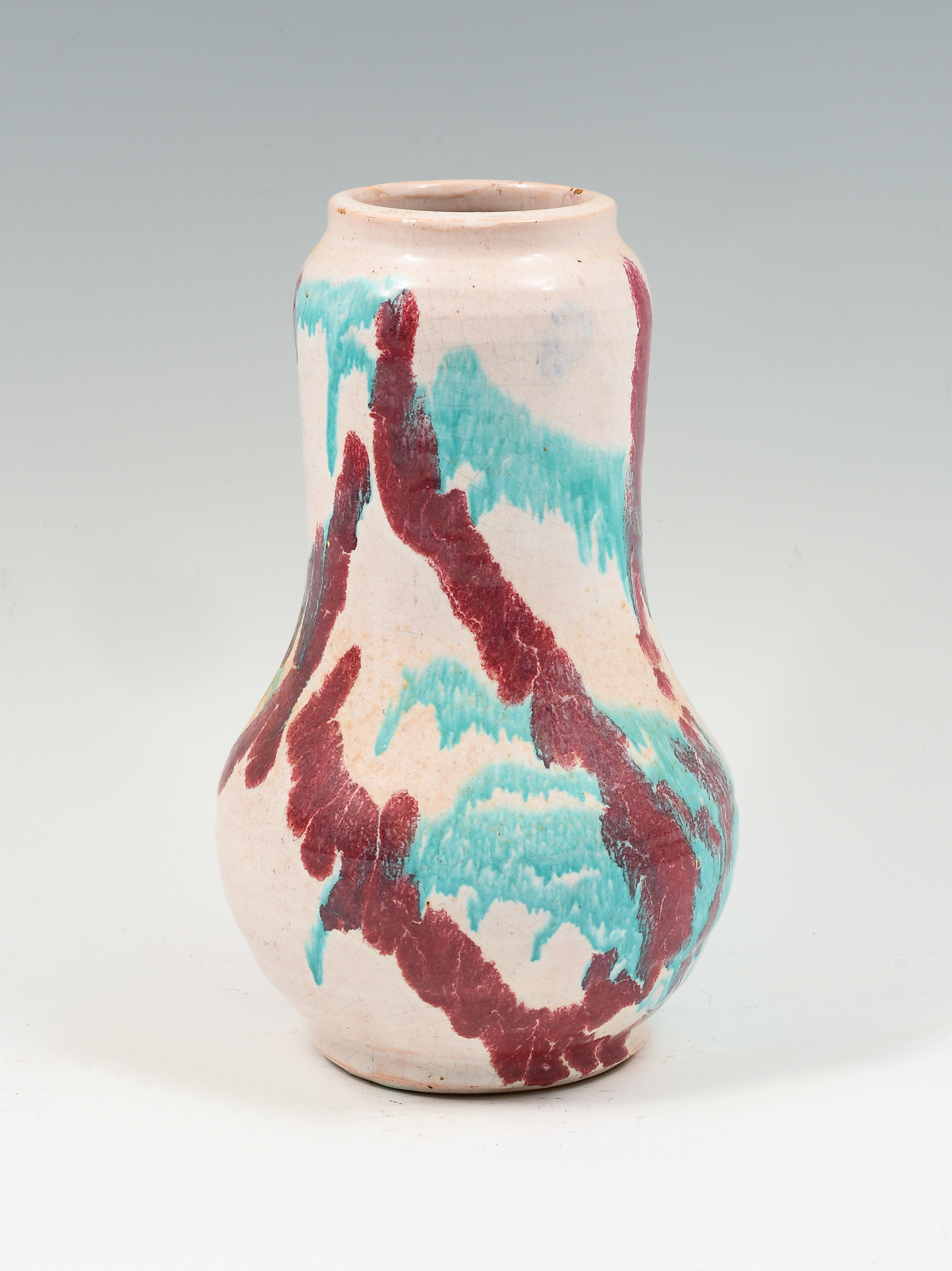 SUNSET MOUNTAIN POTTERY VASE: North