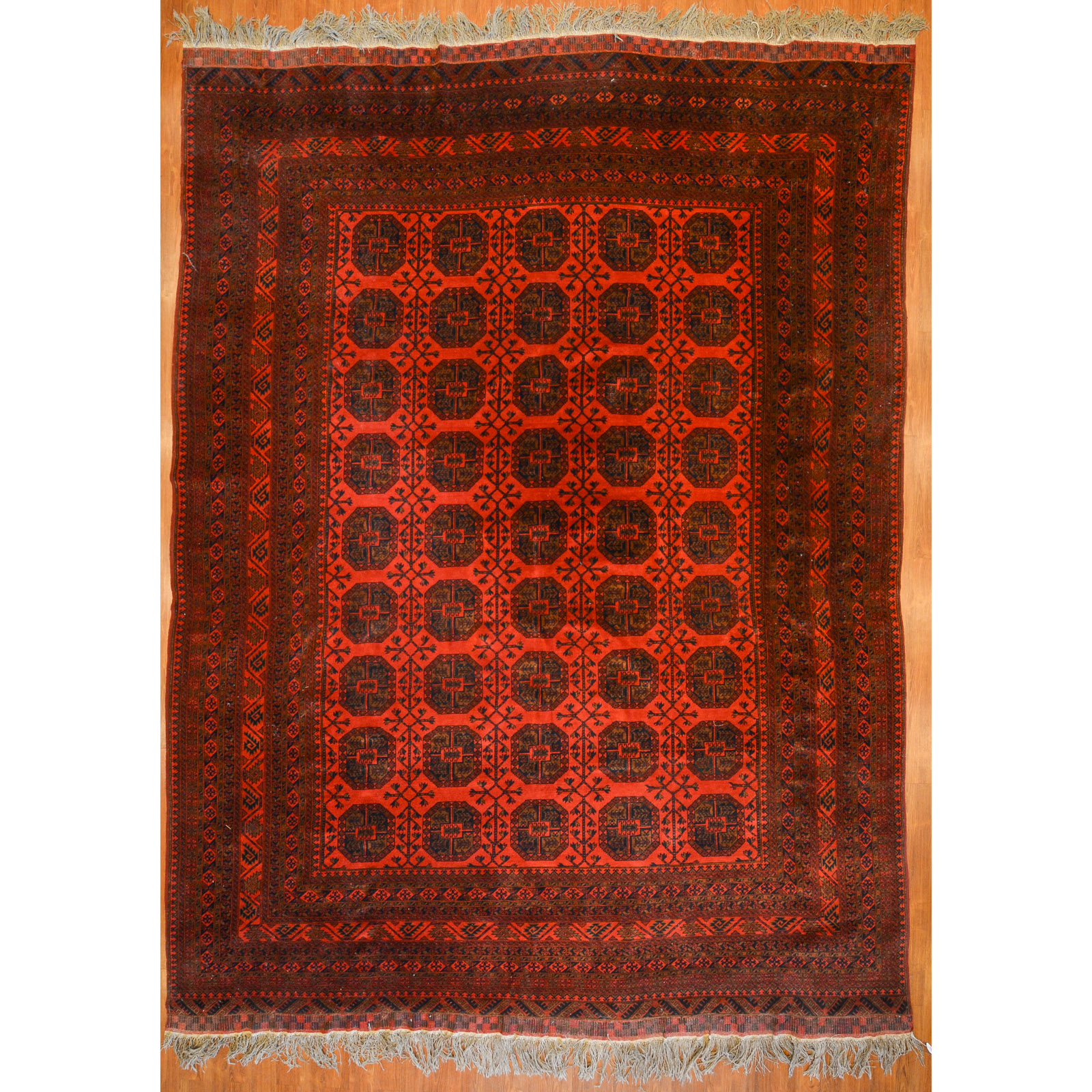 BOKHARA CARPET, AFGHANISTAN, 9.9