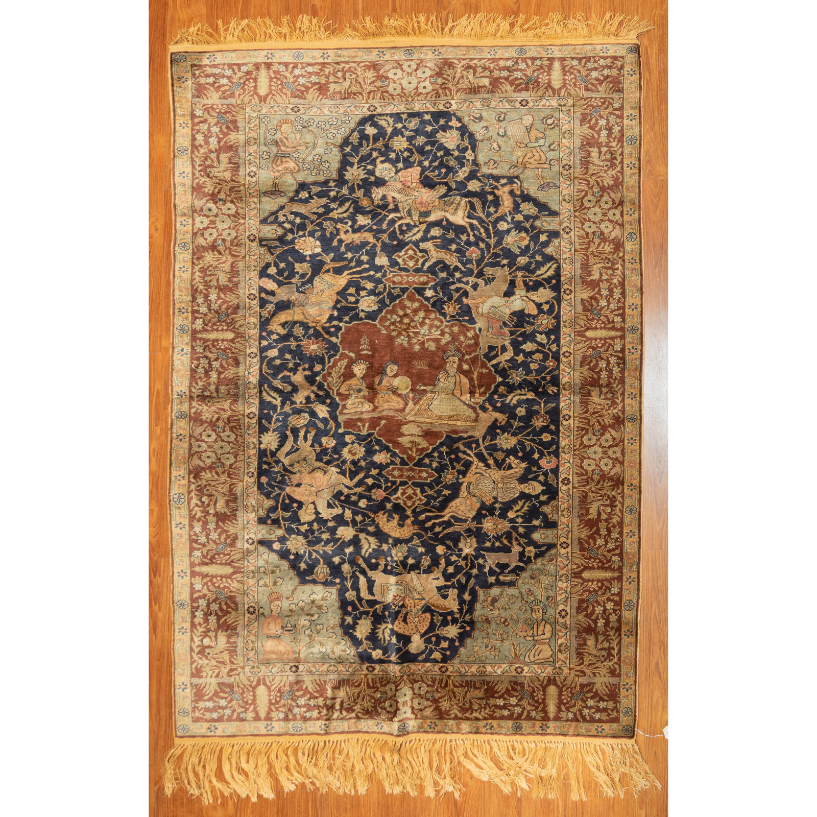 HEREKE RUG, TURKEY, 3.11 X 5.6