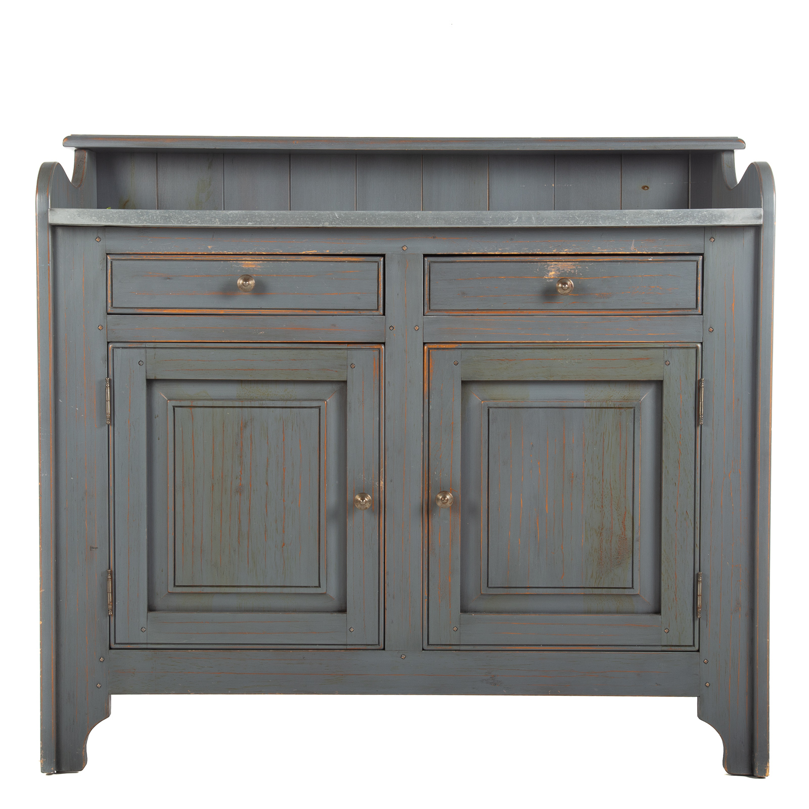 RUSTIC STYLE PAINTED WOOD BUFFET
