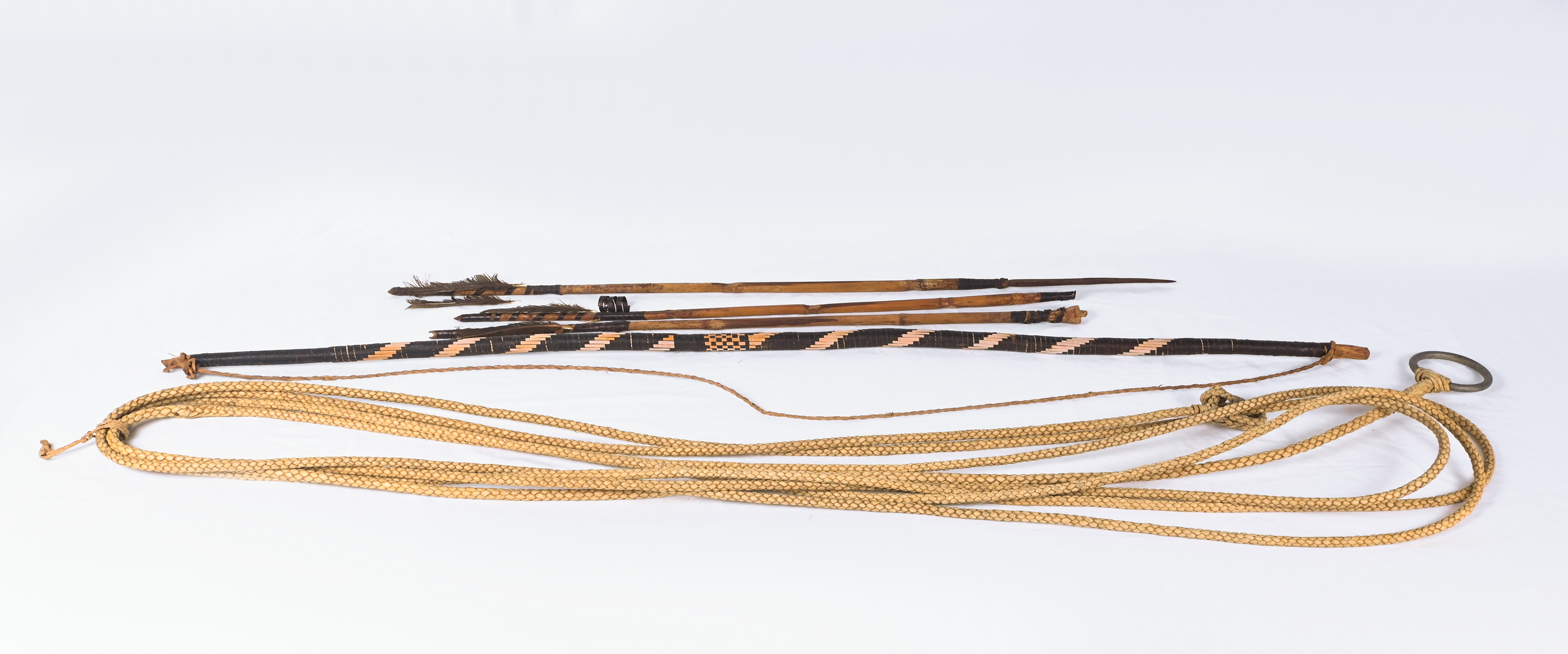 GUARANI ARGENTINE INDIAN BOW/ARROW,