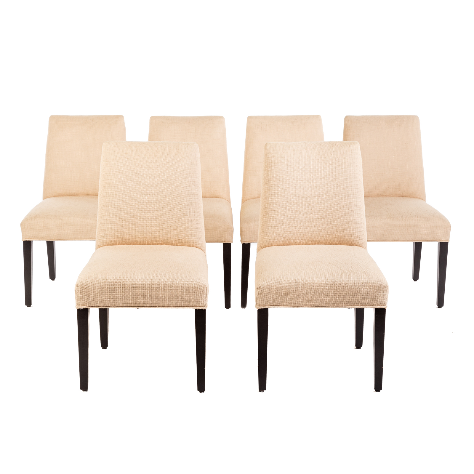 SIX CONTEMPORARY UPHOLSTERED DINING 36a98c
