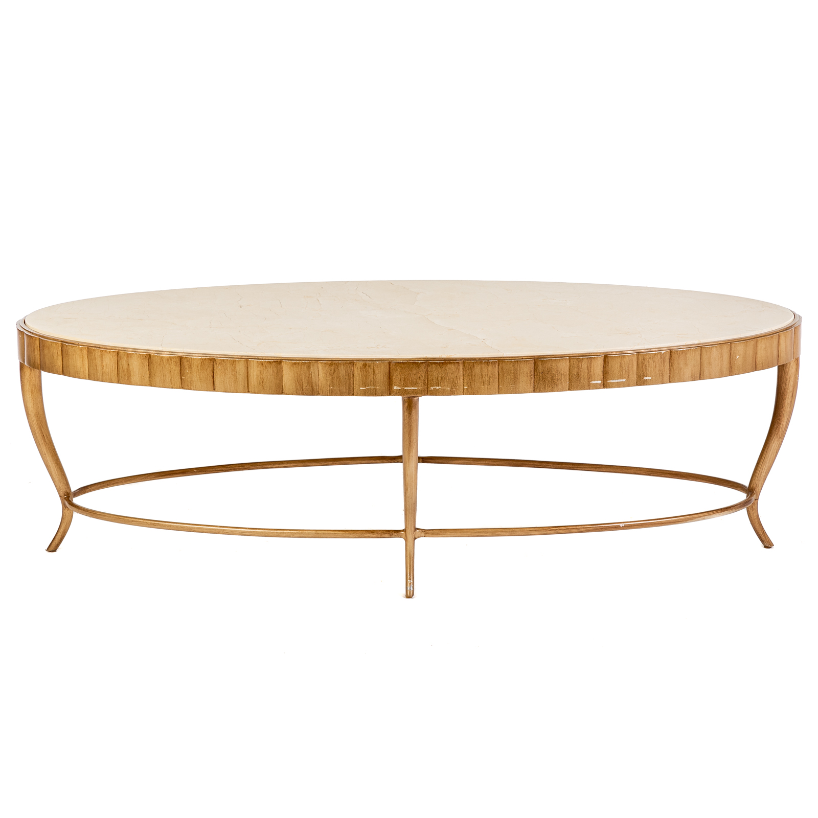 CONTEMPORARY OVAL COFFEE TABLE 36a9d4