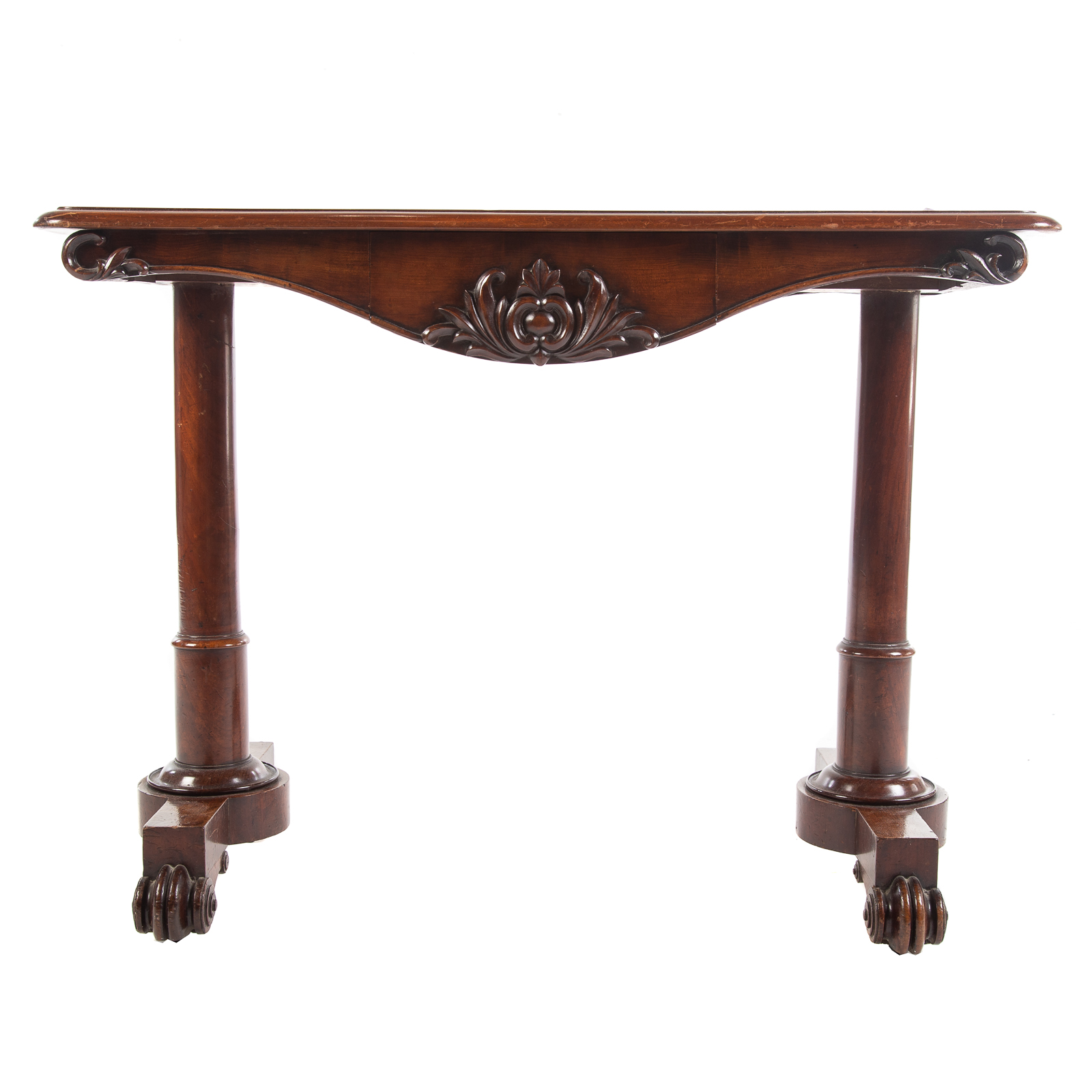 WILLIAM IV MAHOGANY LIBRARY TABLE 36a9eb