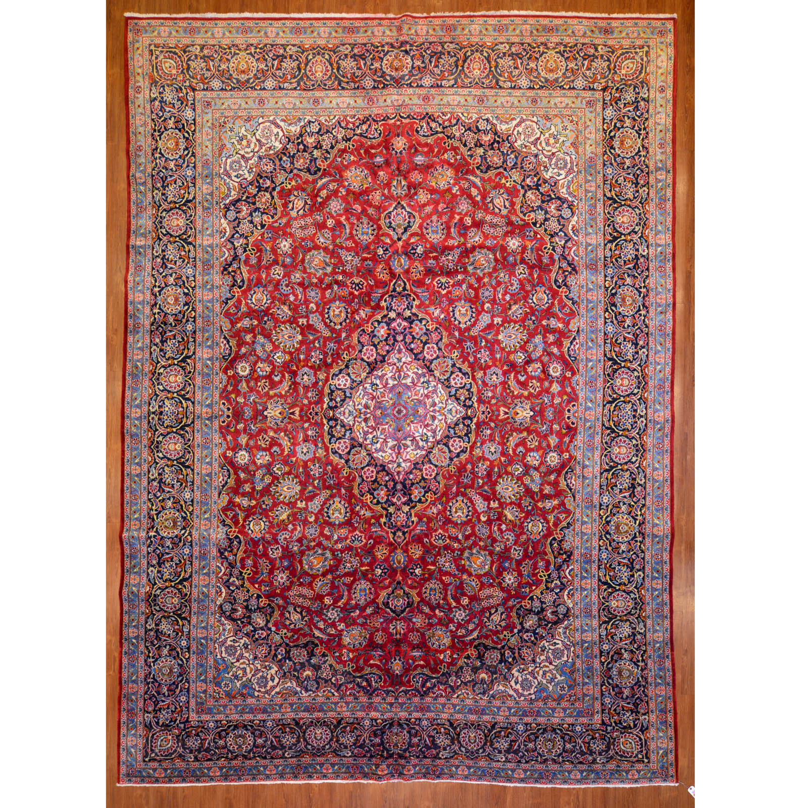 KASHAN CARPET, PERSIA, 10.9 X 15