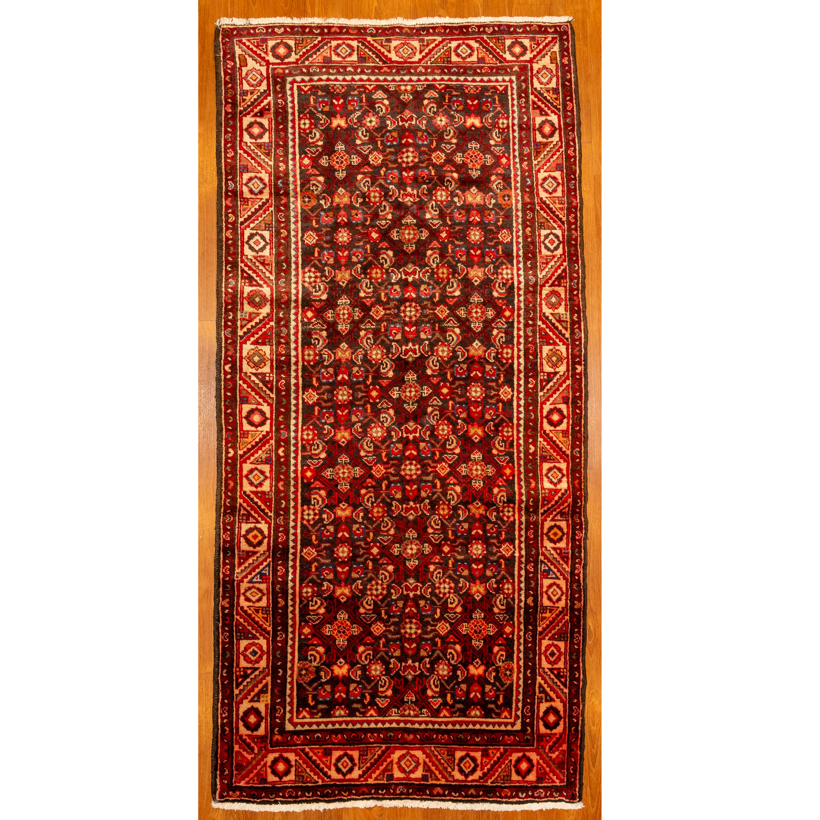 HAMADAN RUG, PERSIA, 3.4 X 6.10