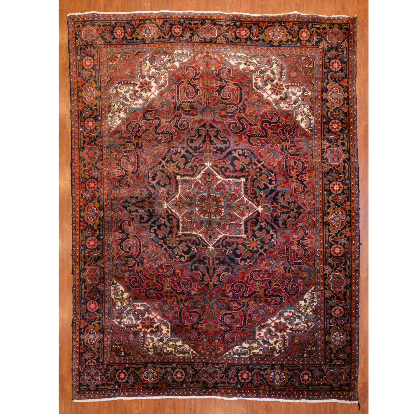 HERIZ RUG PERSIA 8 2 X 11 1 Fourth 36aa10