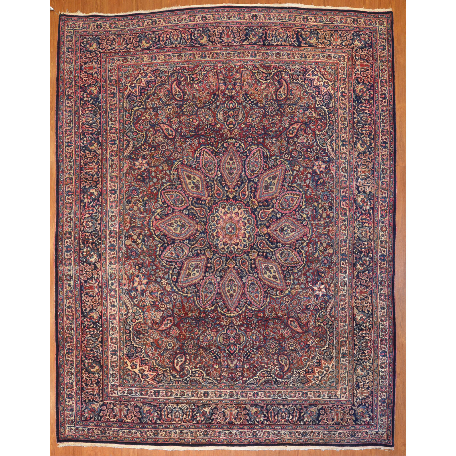 SEMI ANTIQUE MASHAD RUG PERSIA  36aa2b