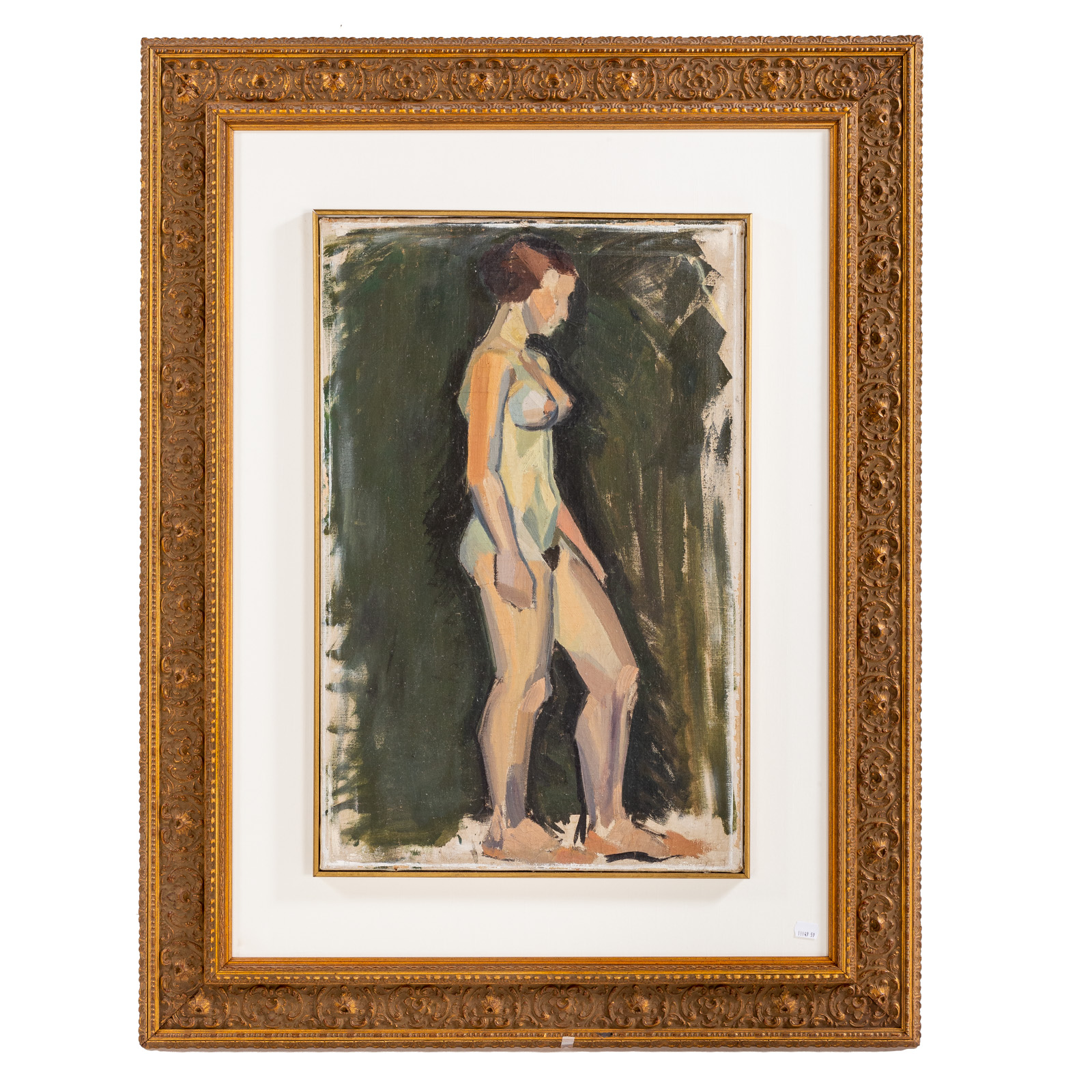 20TH CENTURY. FEMALE NUDE STUDY,