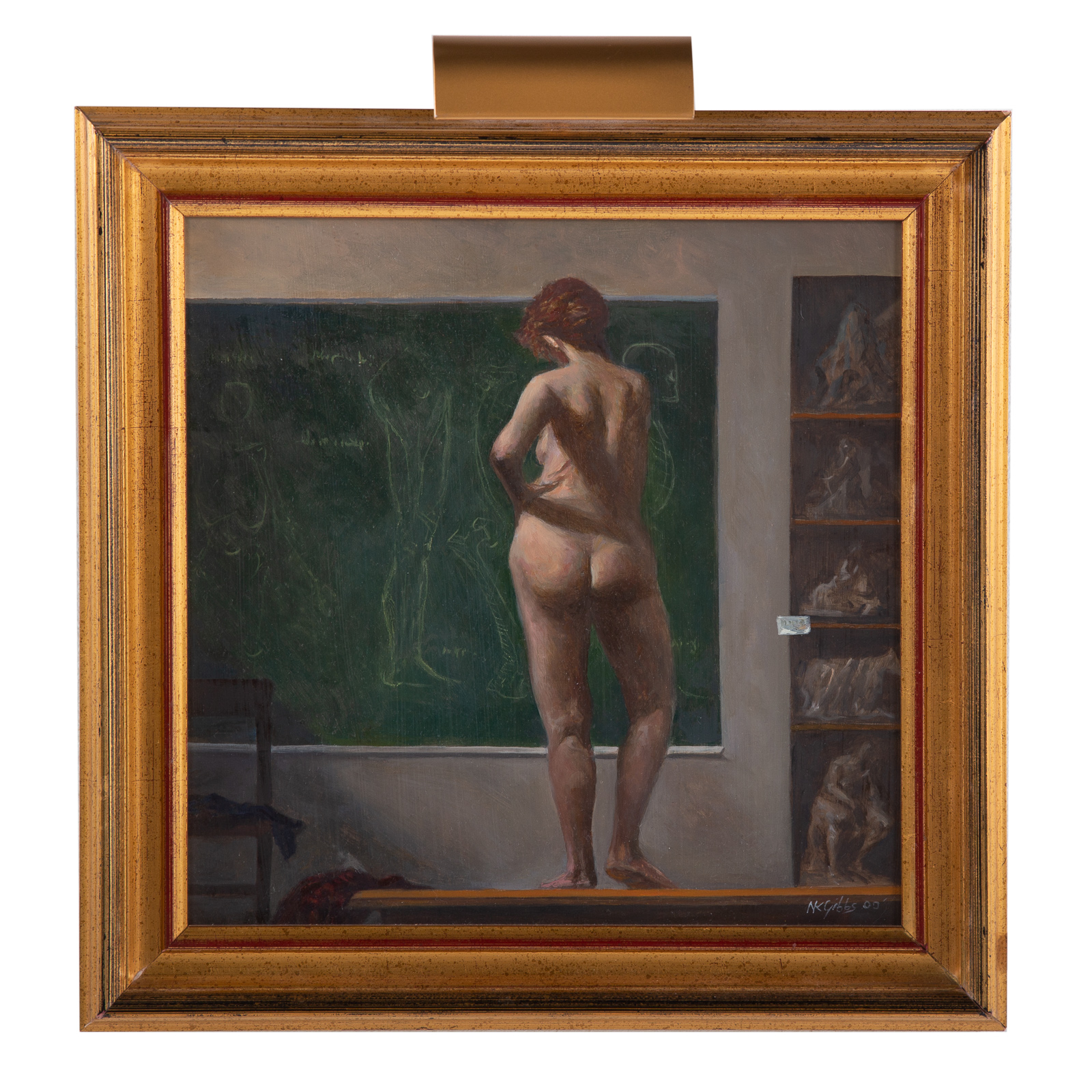 NATHANIEL K. GIBBS. FEMALE NUDE