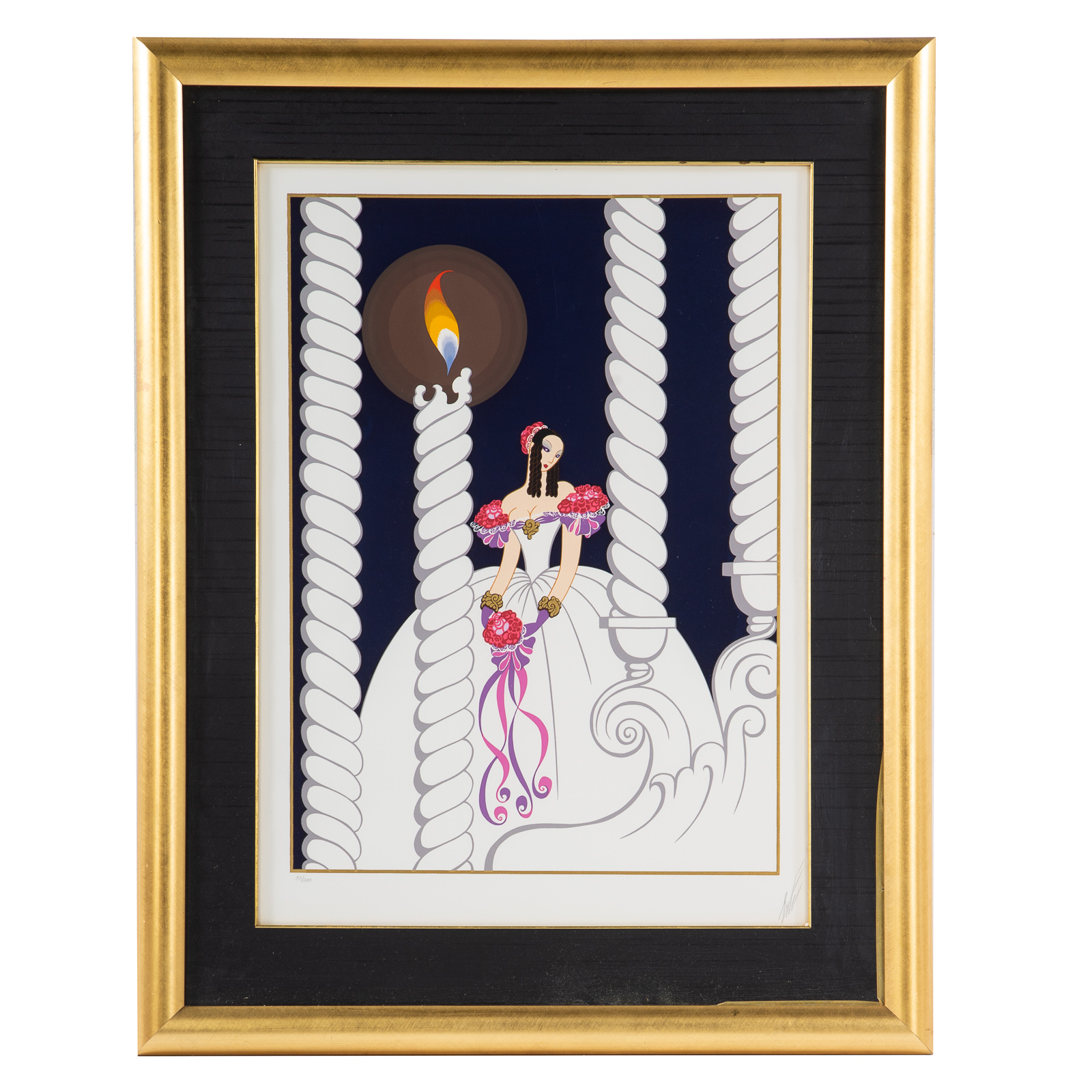 ERTE. "LA TRAVIATA," SERIGRAPH