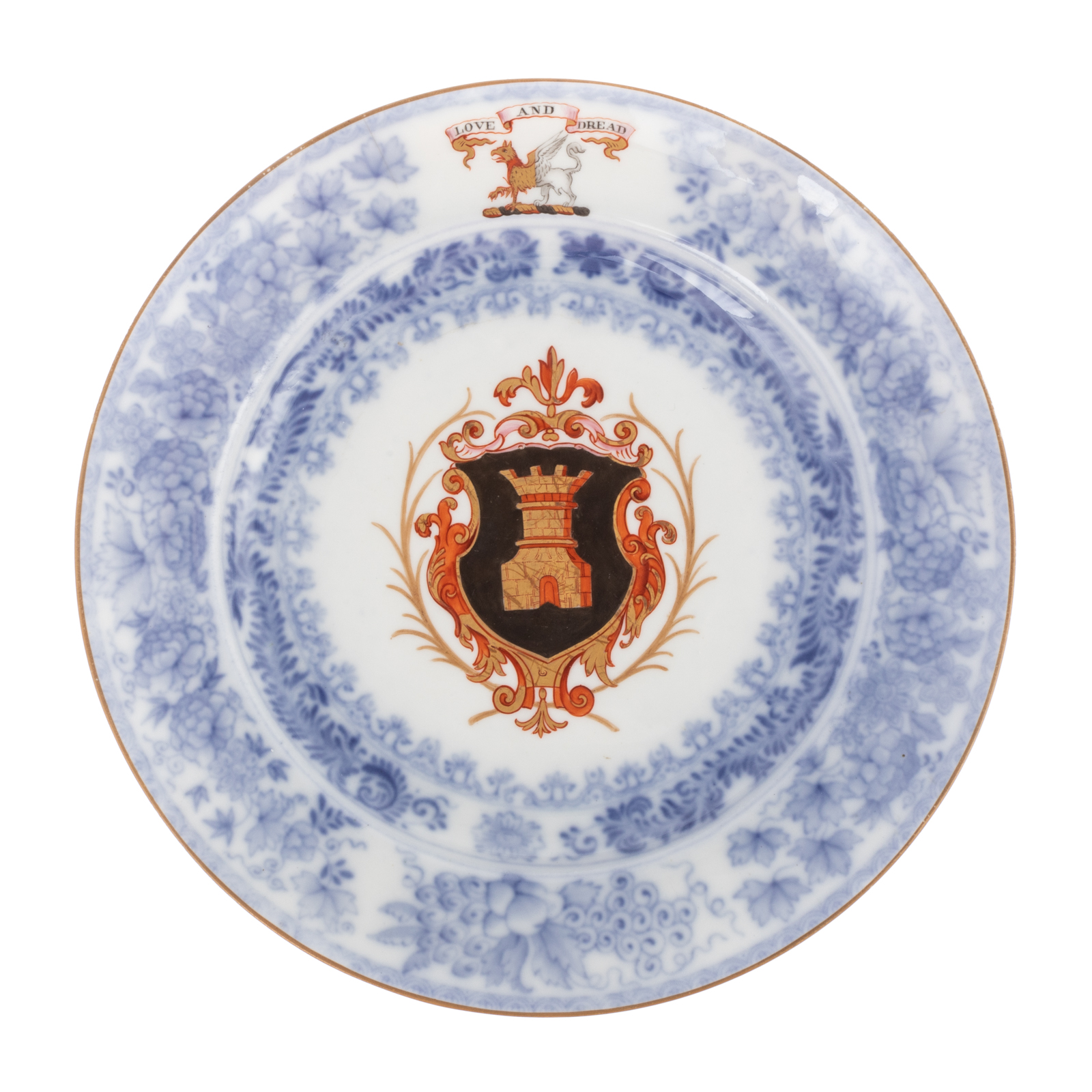 ENGLISH MARKET CHINESE EXPORT PLATE 36aad4