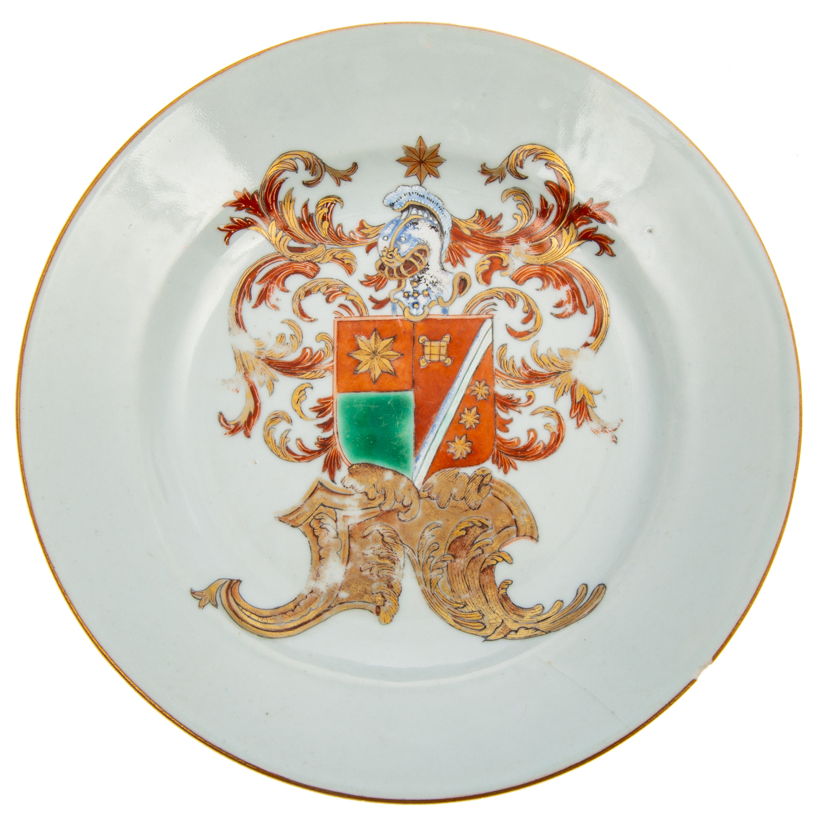 DUTCH MARKET CHINESE EXPORT PLATE 36aadb