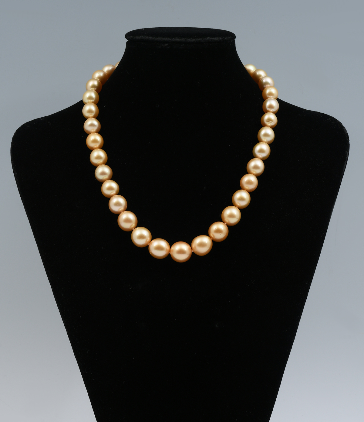 GOLDEN SOUTH SEA PEARL NECKLACE