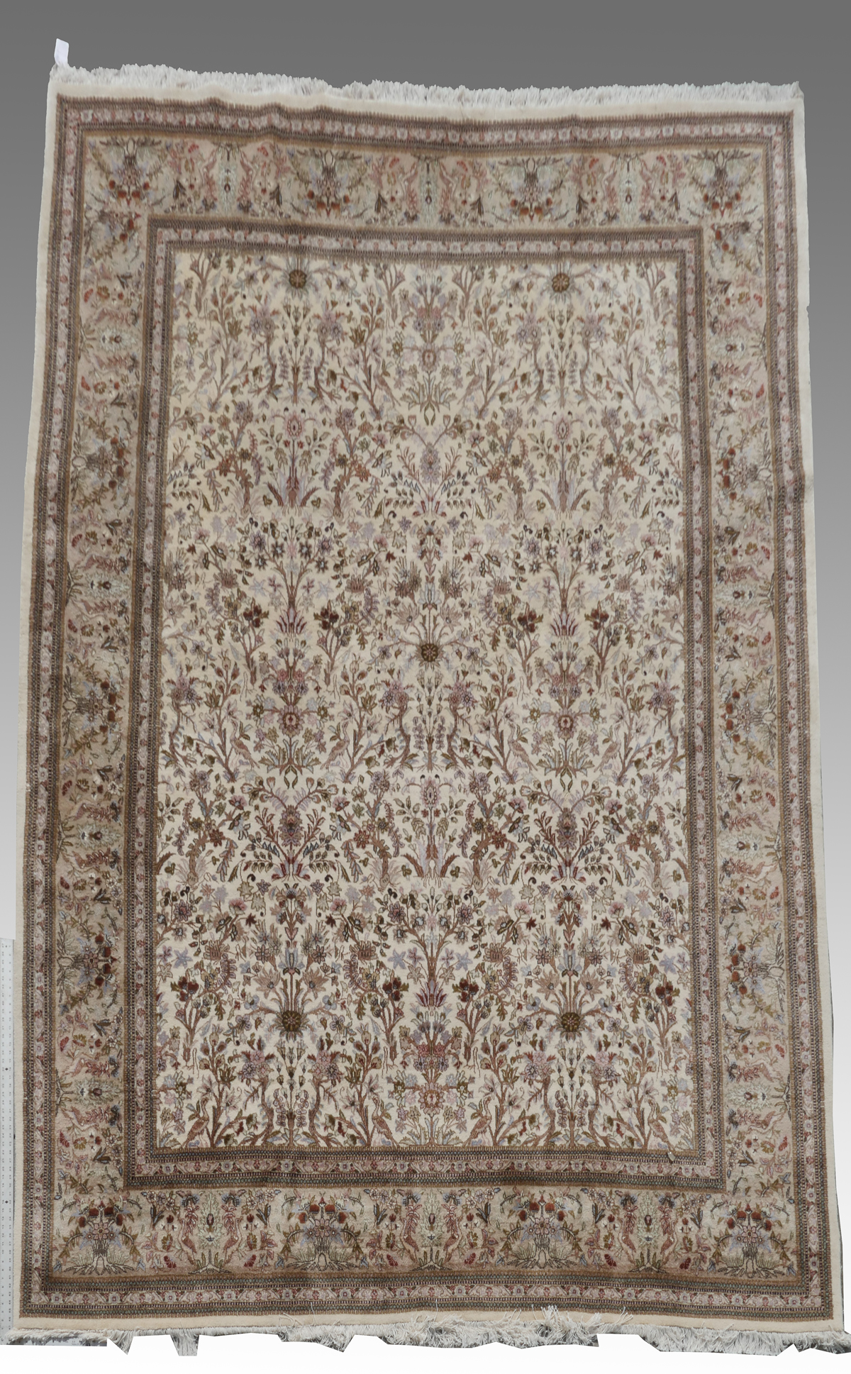 INDO PERSIAN HAND KNOTTED WOOL