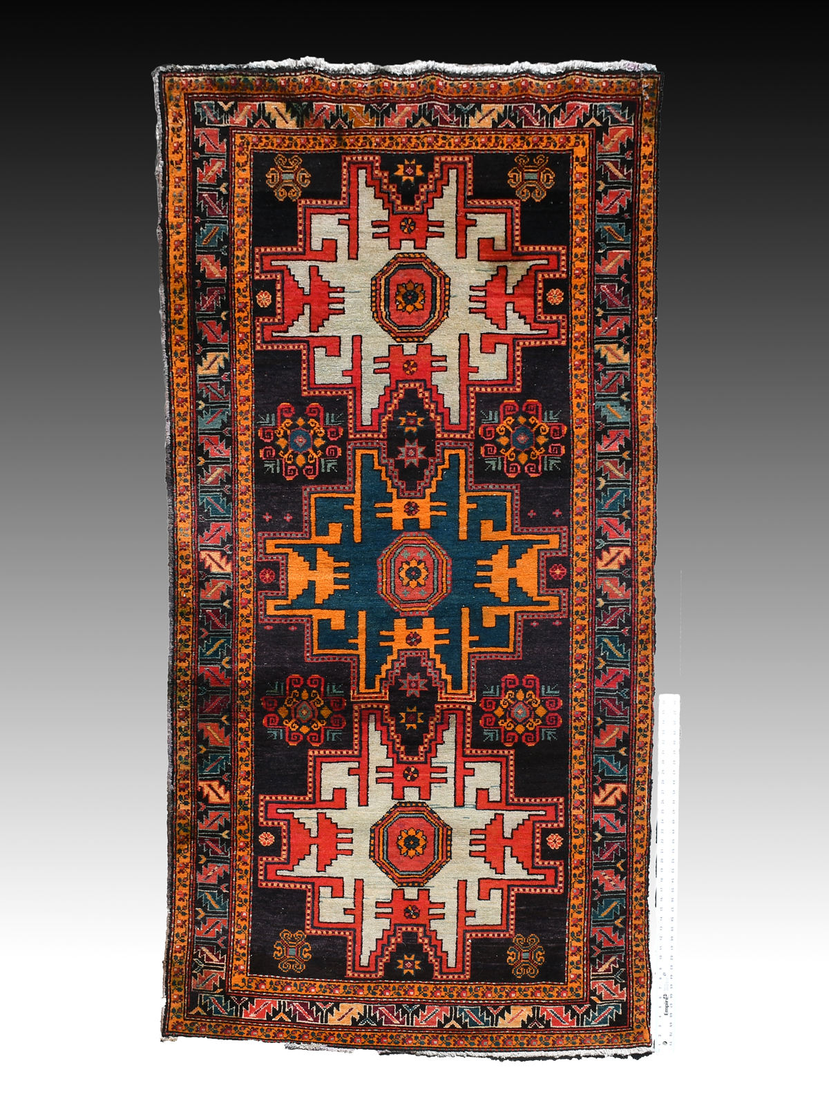 KURDISH CAUCASIAN HAND KNOTTED 36ab5b