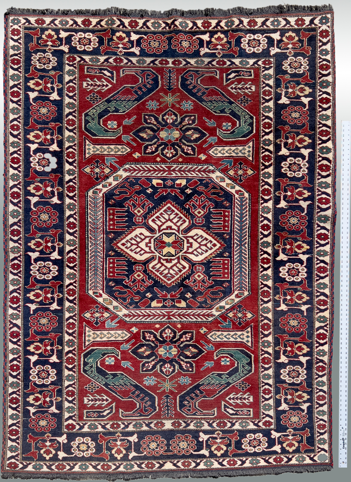 TURKISH HAND KNOTTED WOOL RUG,