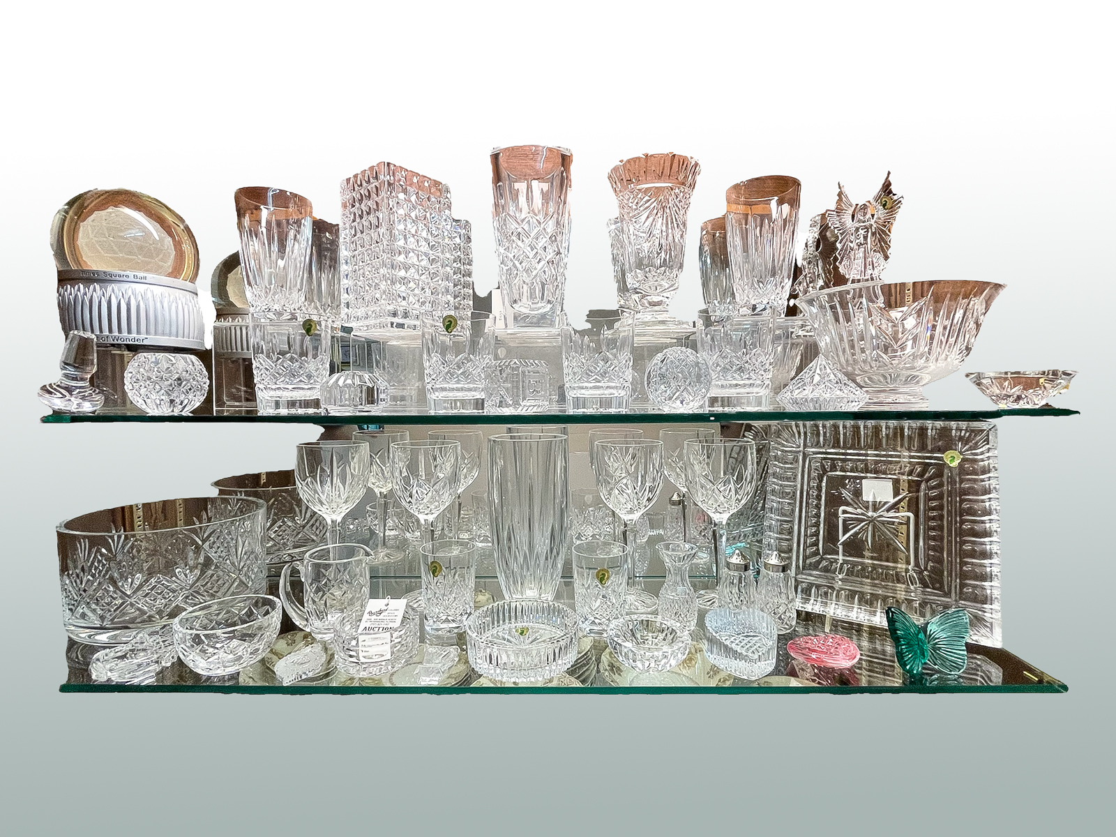 LARGE WATERFORD CRYSTAL COLLECTION  36abc3